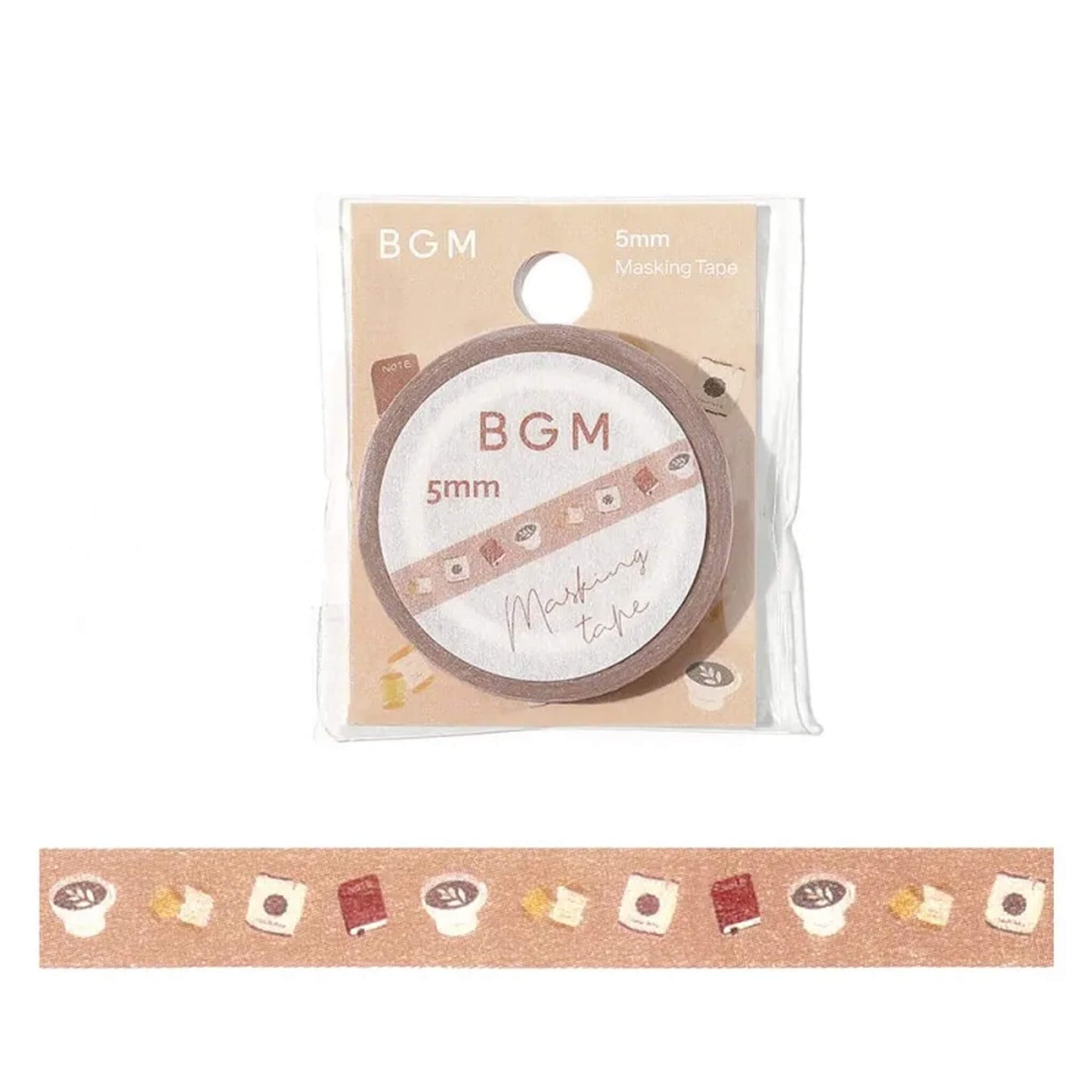 BGM Washi Tape Slim - Hobby Time - Washi Tapes