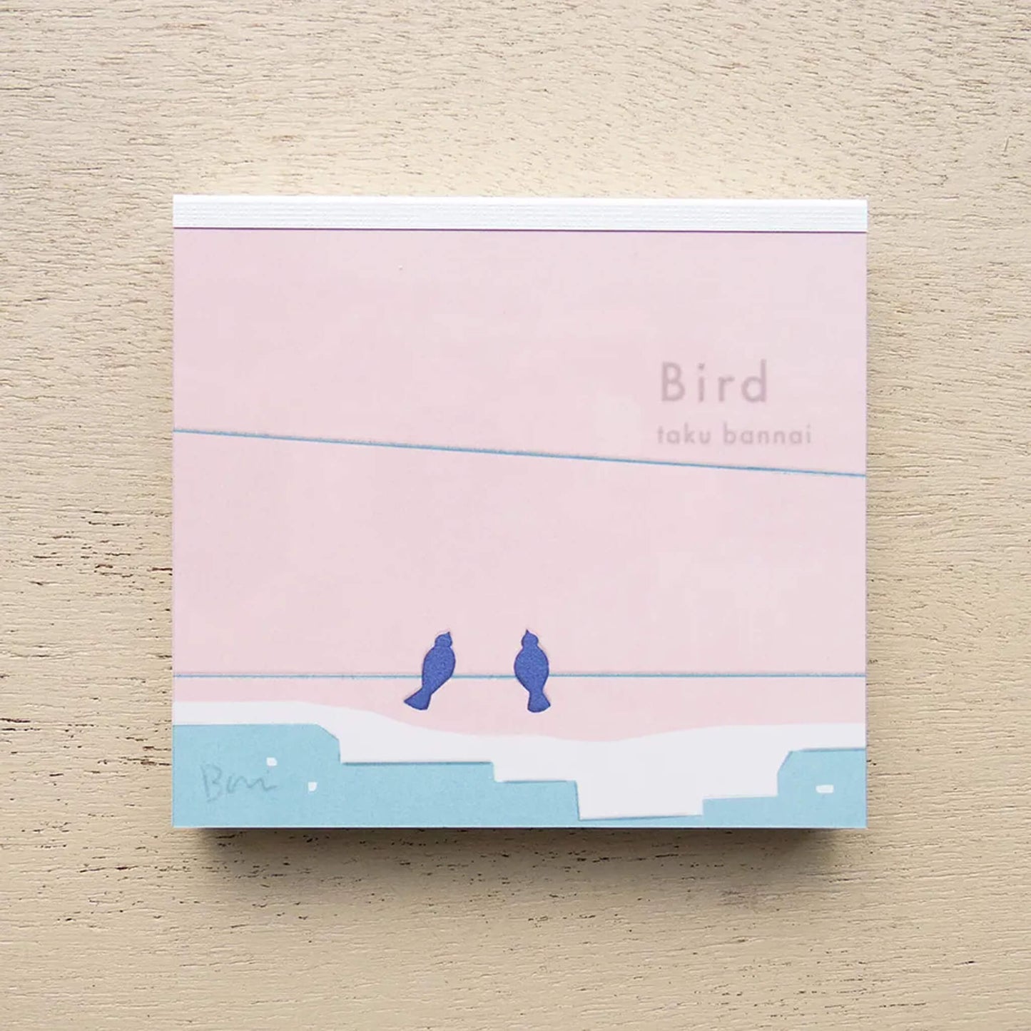 Cozyca Block Memo Pad - Bird - Memo Pads