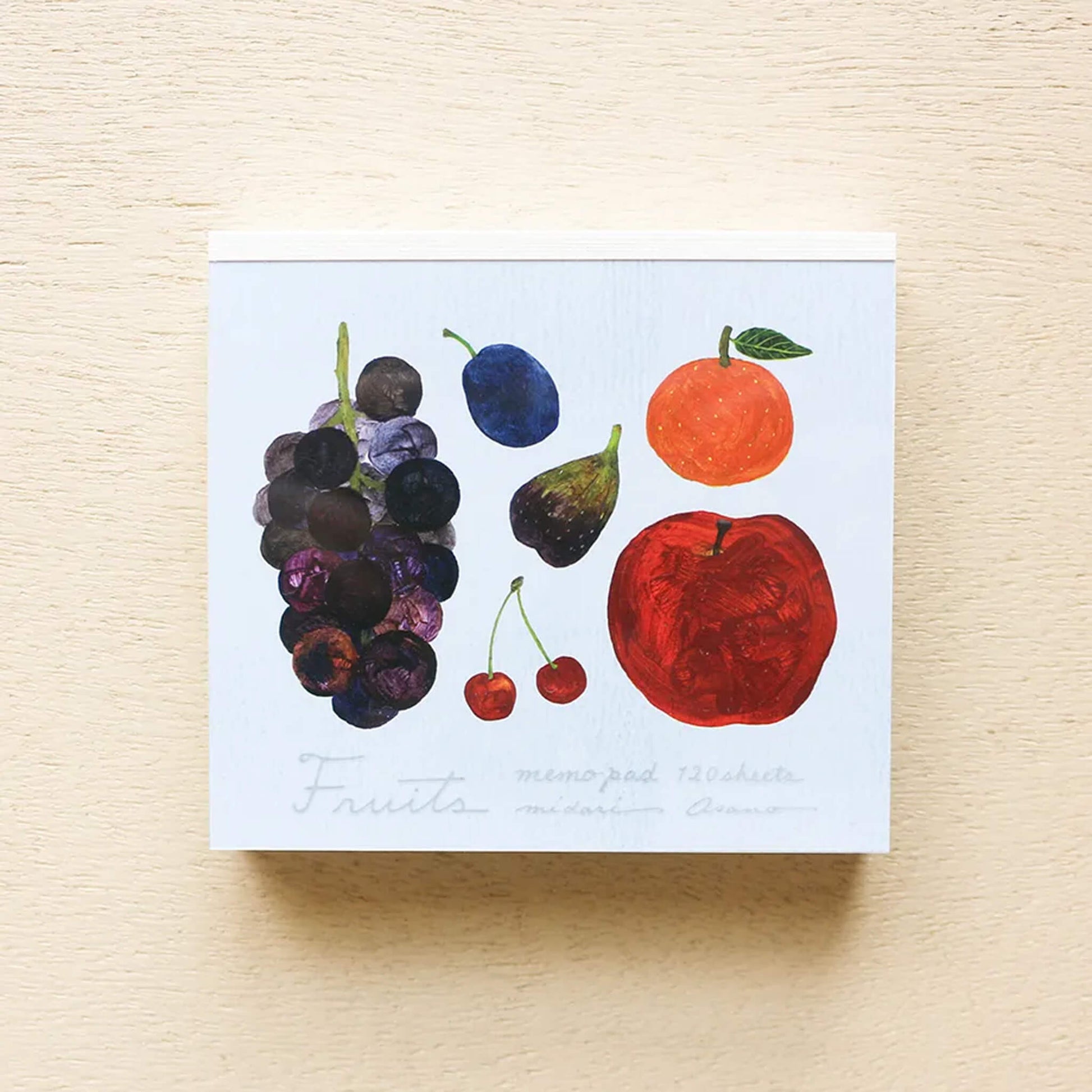 Cozyca Block Memo Pad - Fruits - Memo Pads