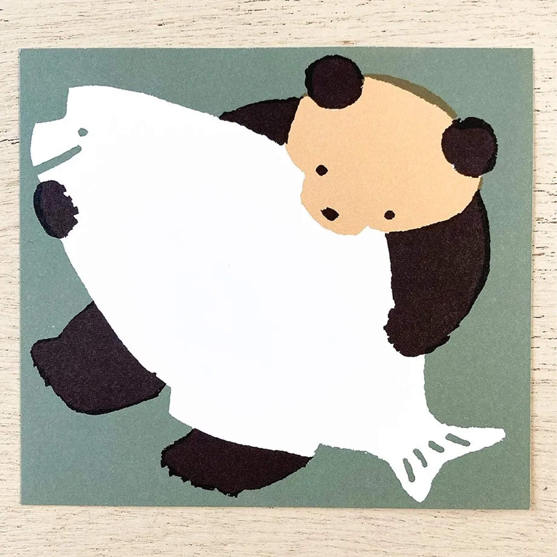 Cozyca Block Memo Pad - Kuma - Memo Pads
