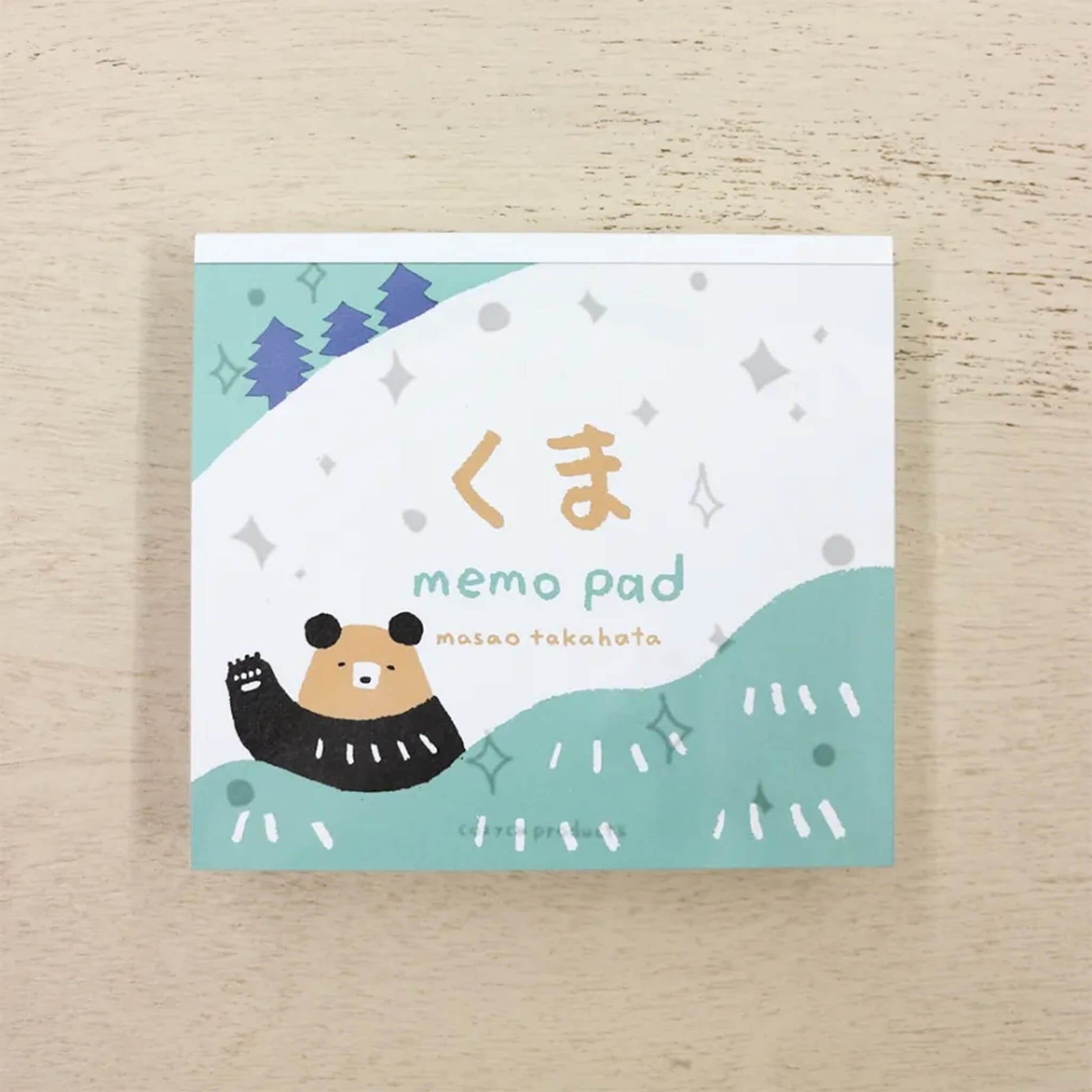 Cozyca Block Memo Pad - Kuma - Memo Pads