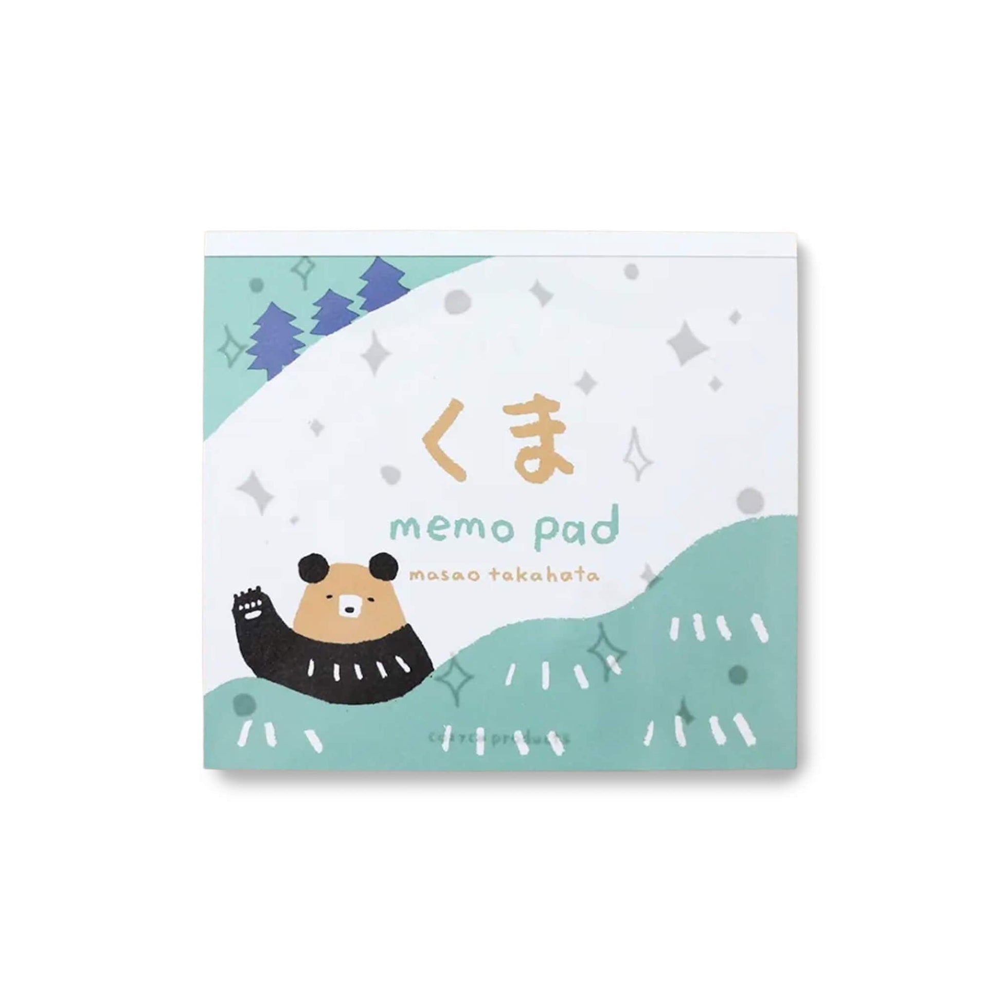 Cozyca Block Memo Pad - Kuma - Memo Pads