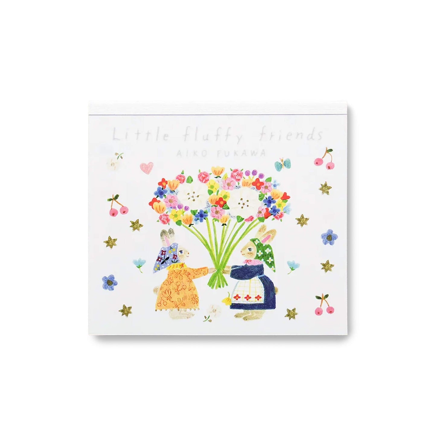 Cozyca Block Memo Pad - Little Fluffy Friends - Memo Pads