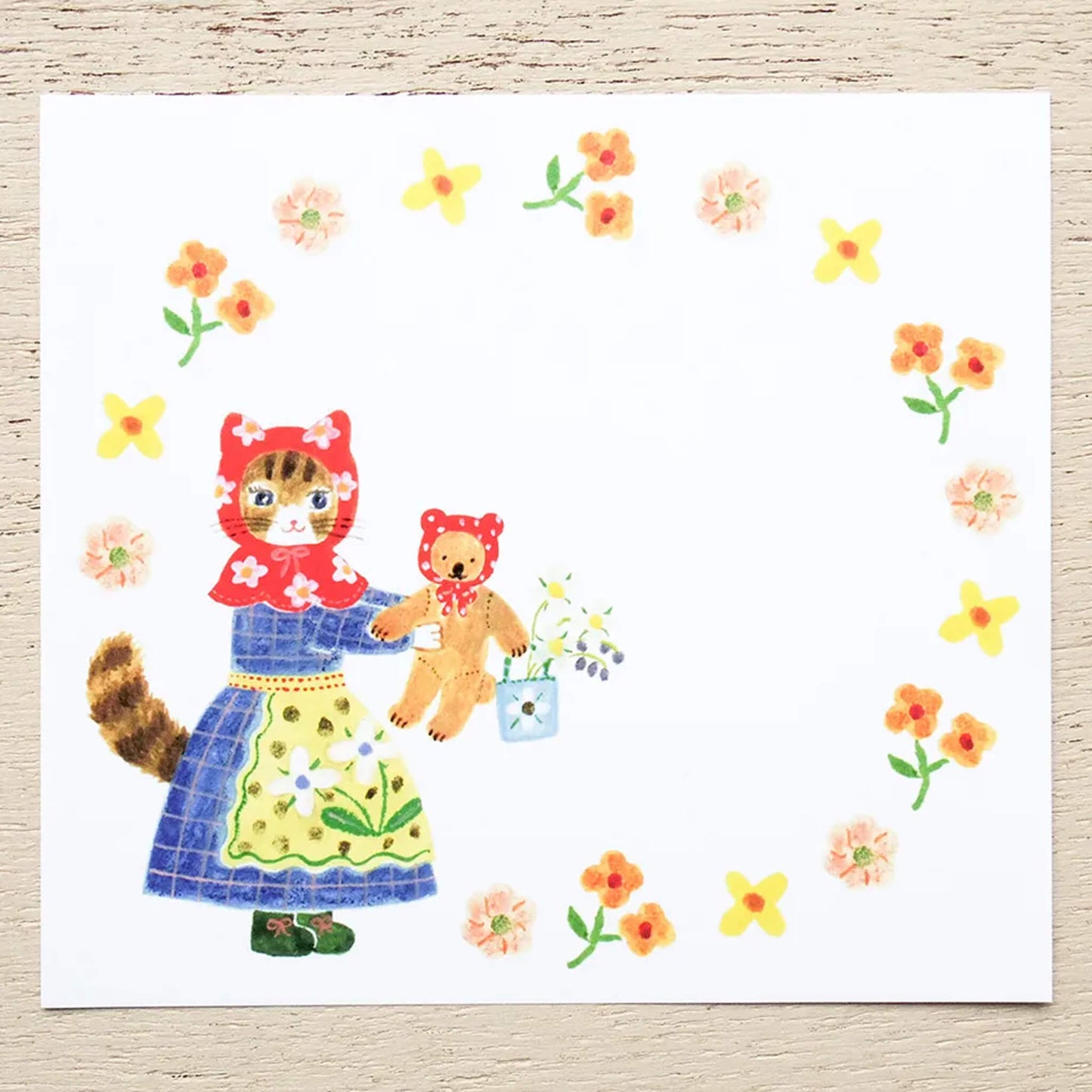 Cozyca Block Memo Pad - Little Fluffy Friends - Memo Pads