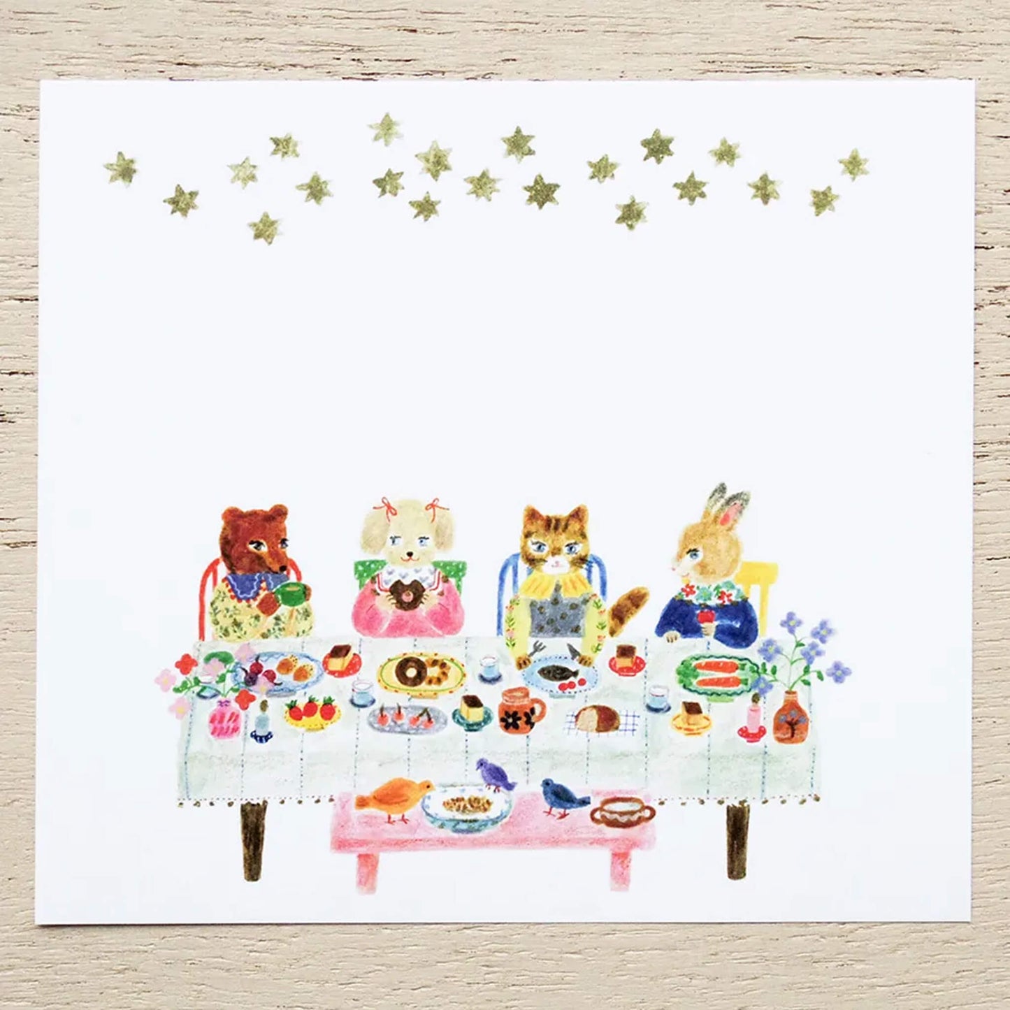 Cozyca Block Memo Pad - Little Fluffy Friends - Memo Pads