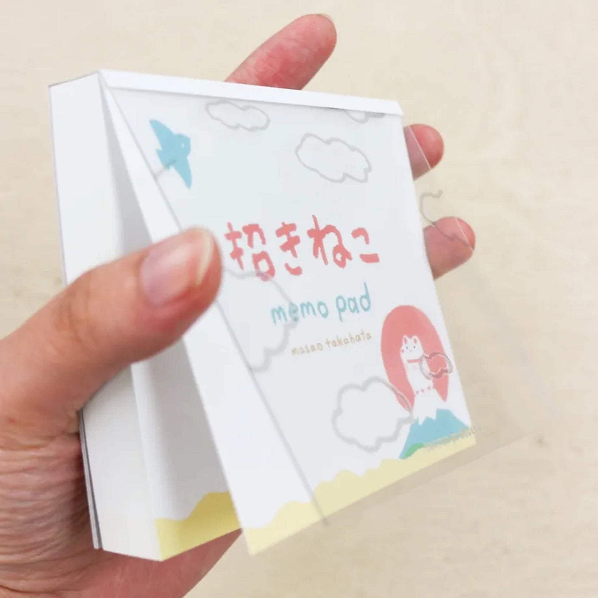 Cozyca Block Memo Pad - Maneki - neko - Memo Pads