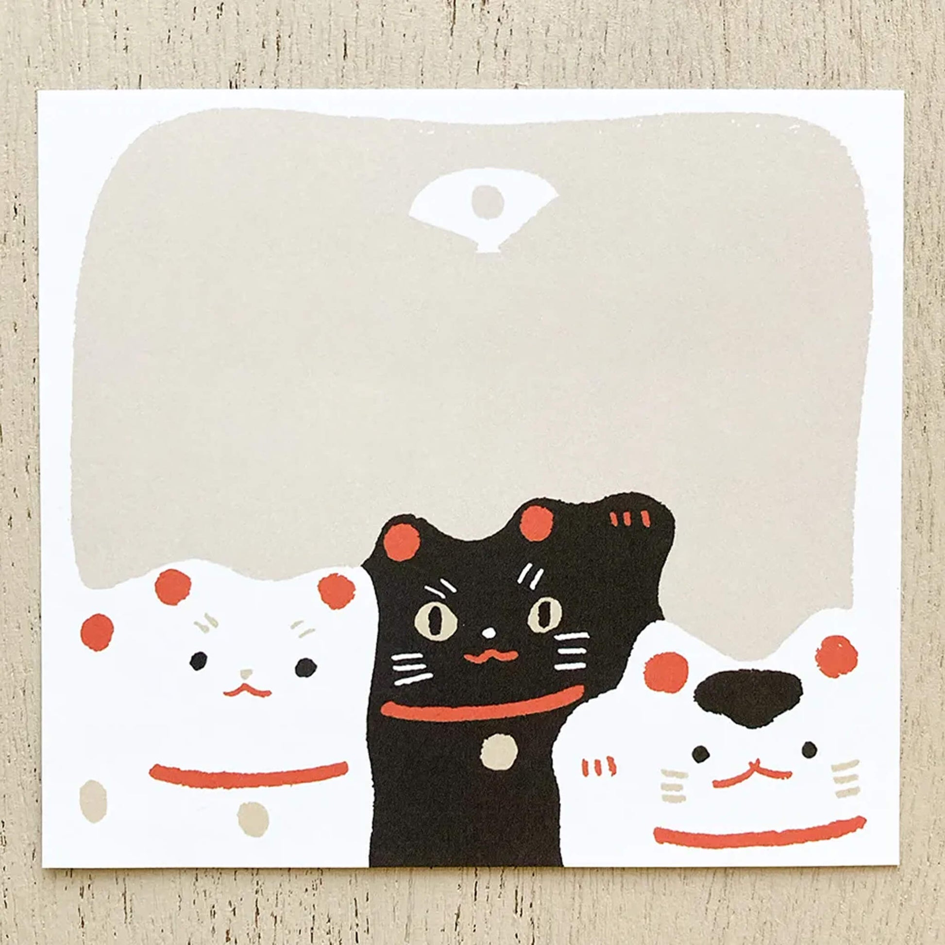 Cozyca Block Memo Pad - Maneki - neko - Memo Pads