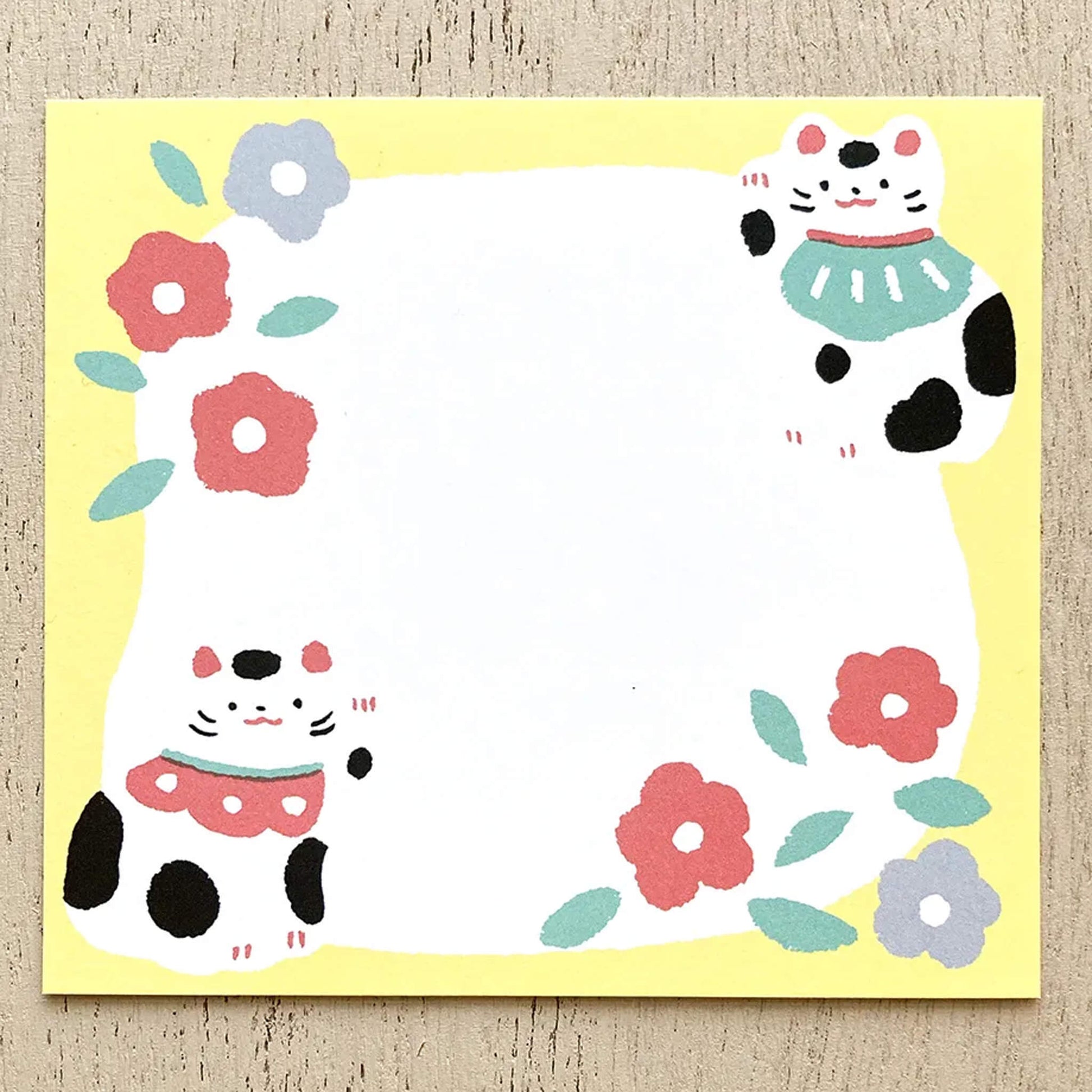 Cozyca Block Memo Pad - Maneki - neko - Memo Pads