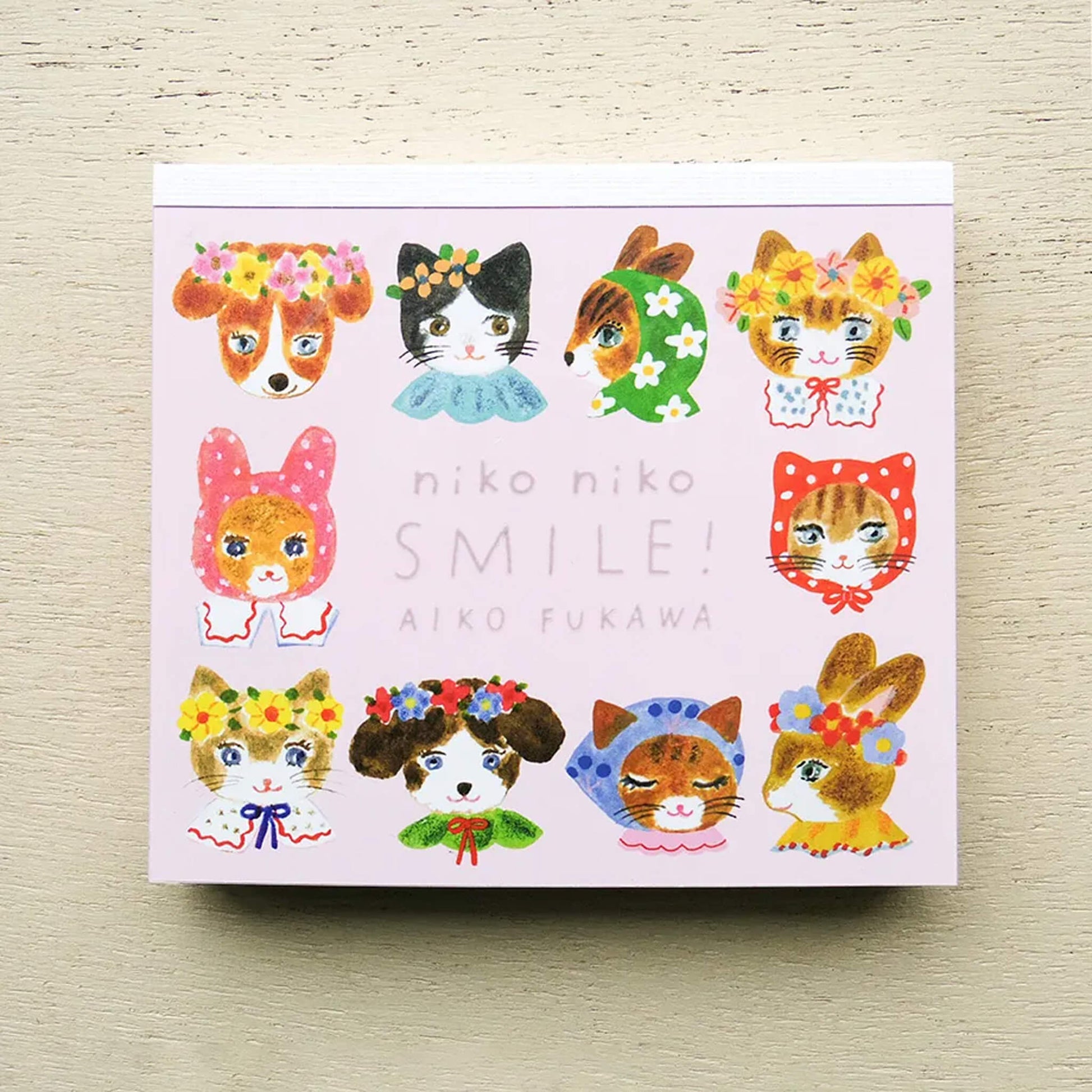 Cozyca Block Memo Pad - Niko Niko SMILE! - Memo Pads