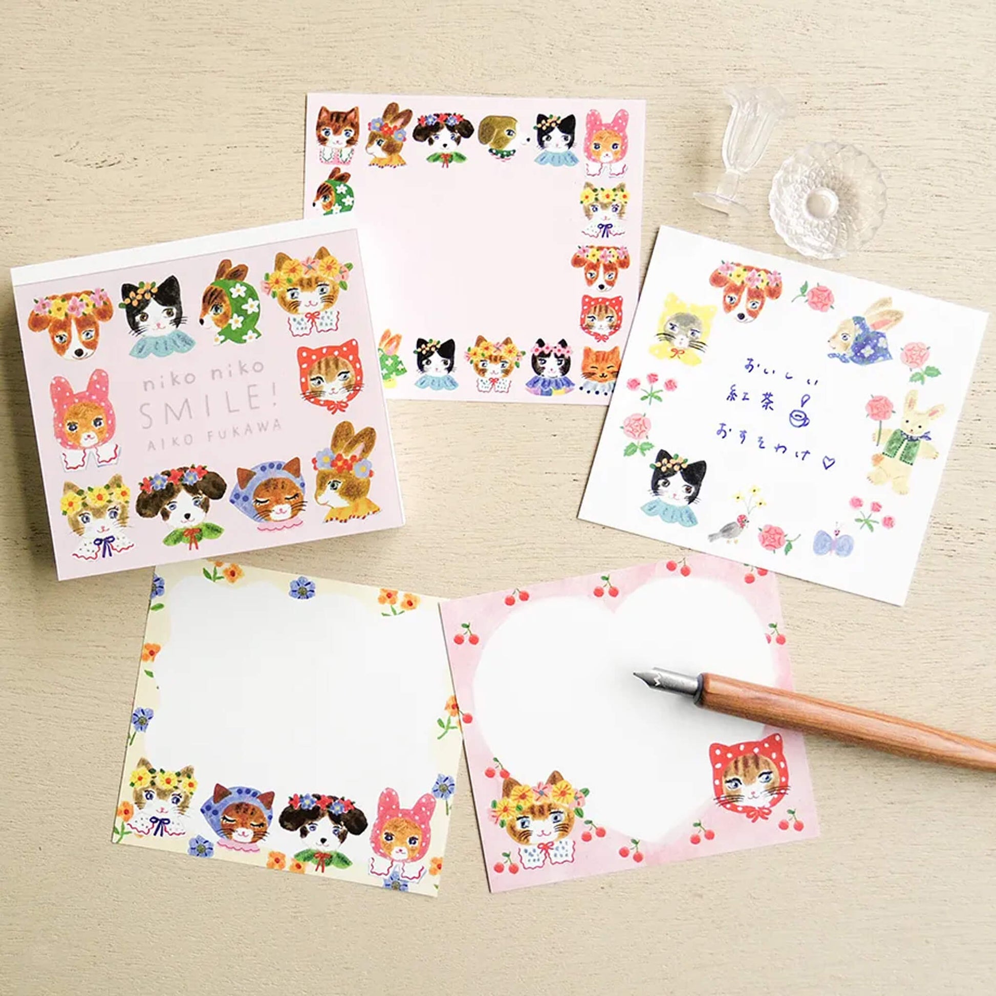 Cozyca Block Memo Pad - Niko Niko SMILE! - Memo Pads