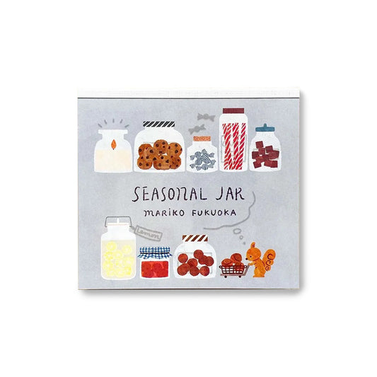 Cozyca Block Memo Pad - Seasonal Jar - Memo Pads