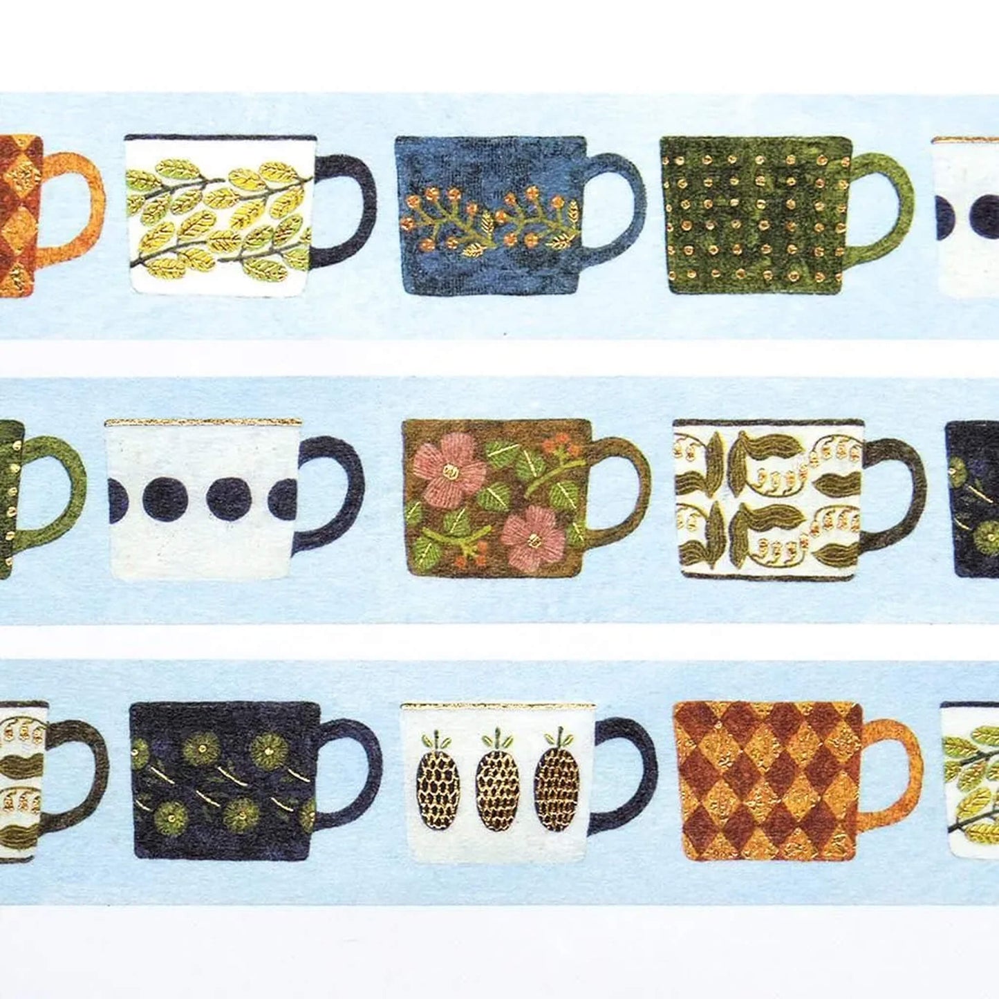 Cozyca Foil Washi Tape - My Favorite Mugs - Washi Tapes