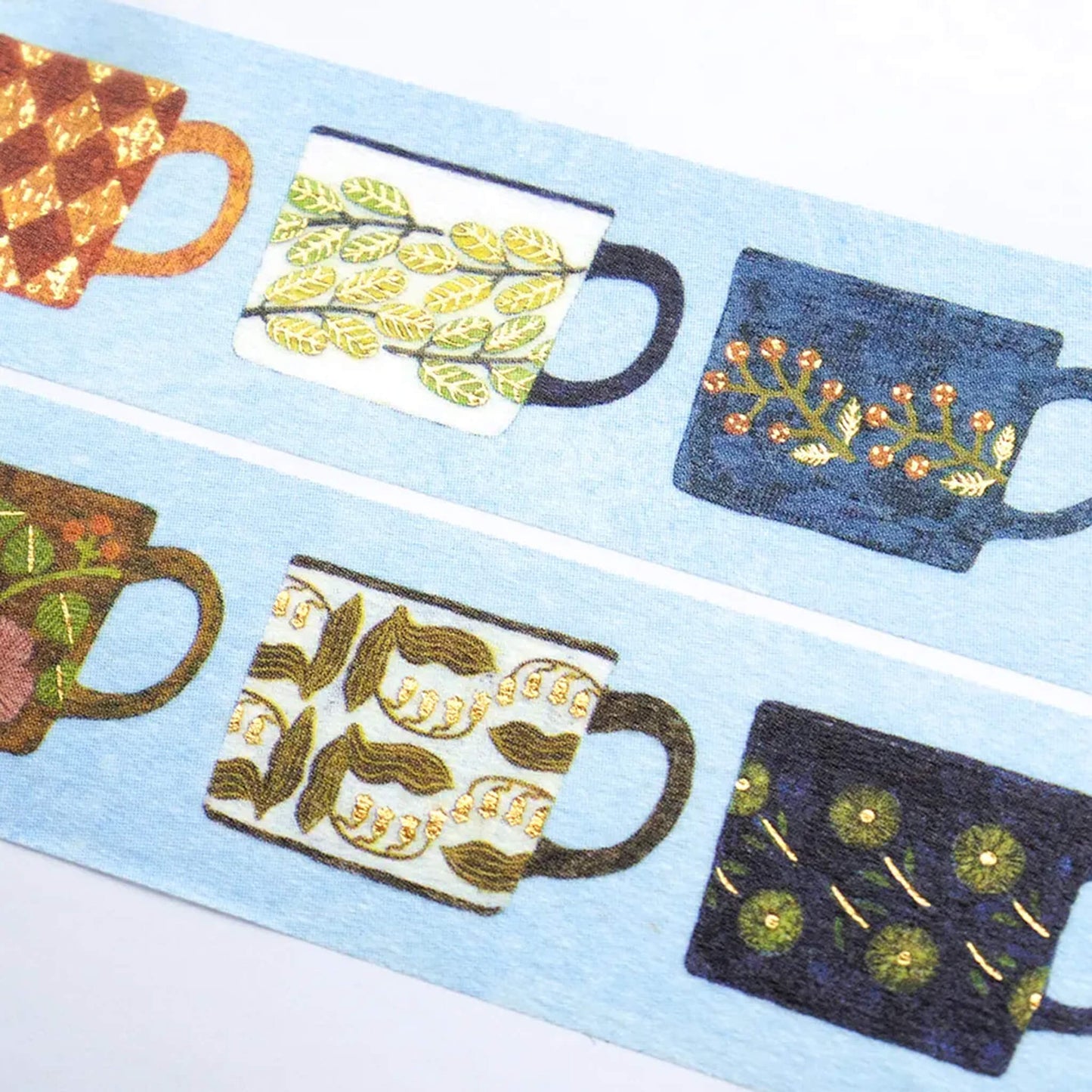 Cozyca Foil Washi Tape - My Favorite Mugs - Washi Tapes