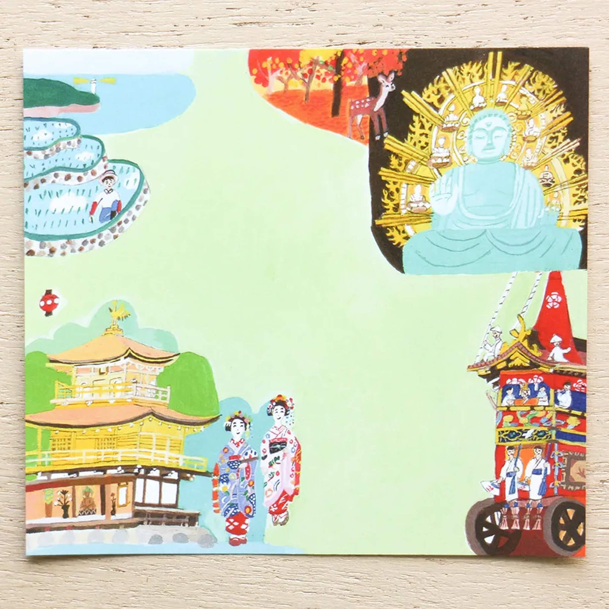 Cozyca Hyogensha Block Memo Pad - Japan - Memo Pads