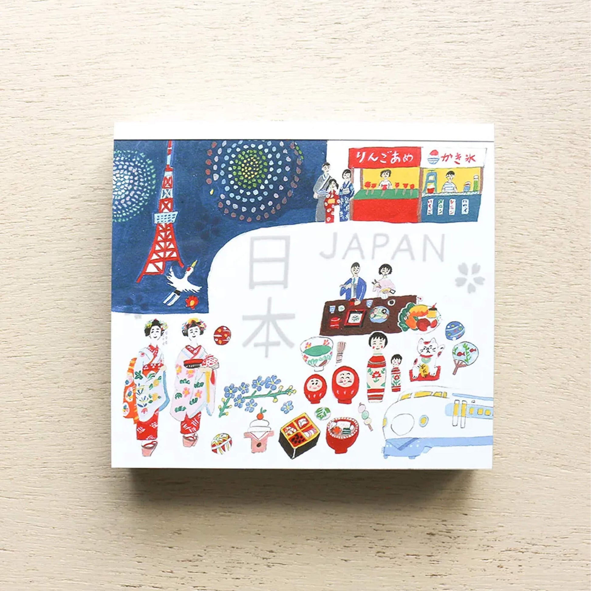 Cozyca Hyogensha Block Memo Pad - Japan - Memo Pads