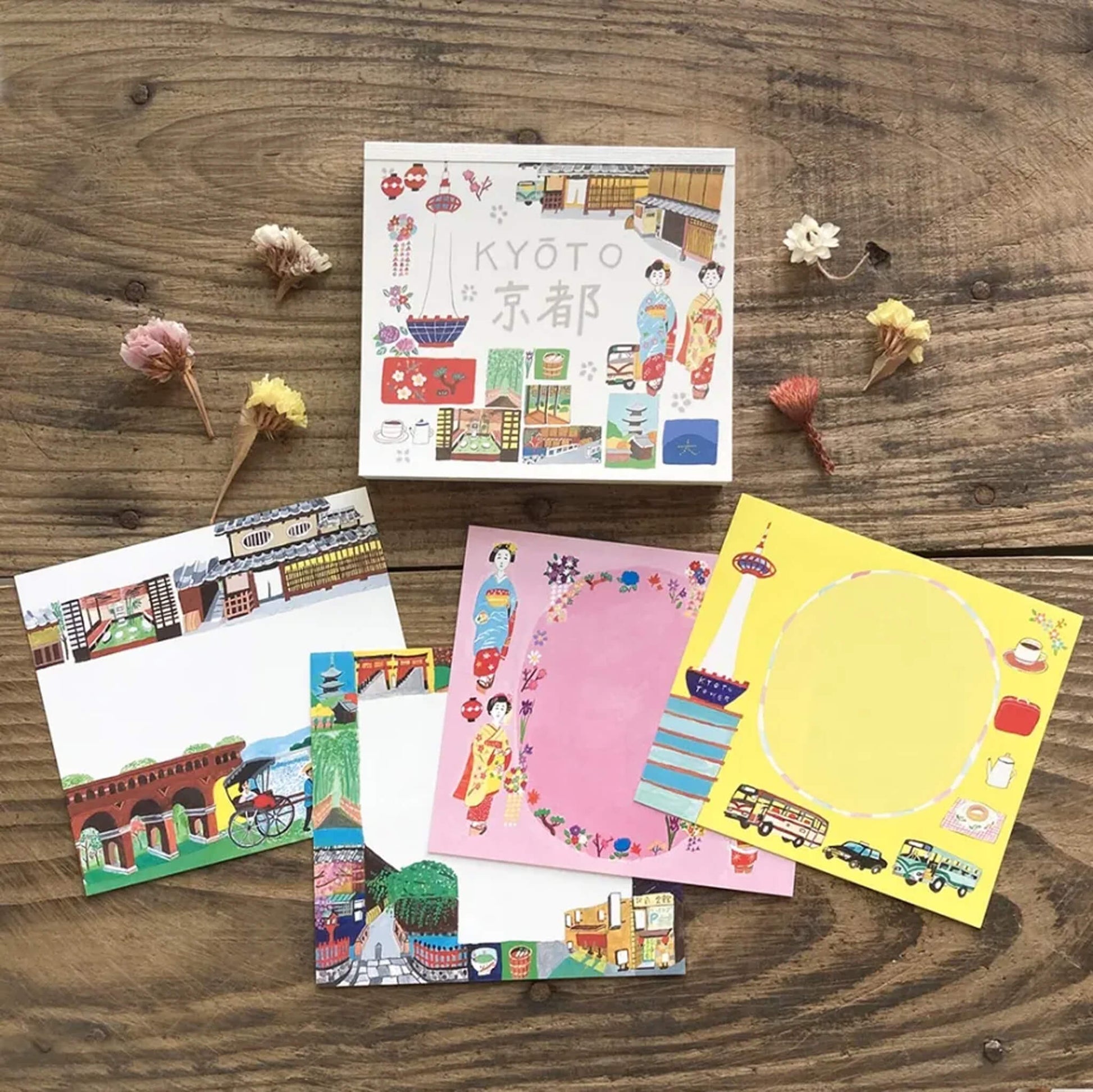Cozyca Hyogensha Block Memo Pad - Kyoto - Memo Pads