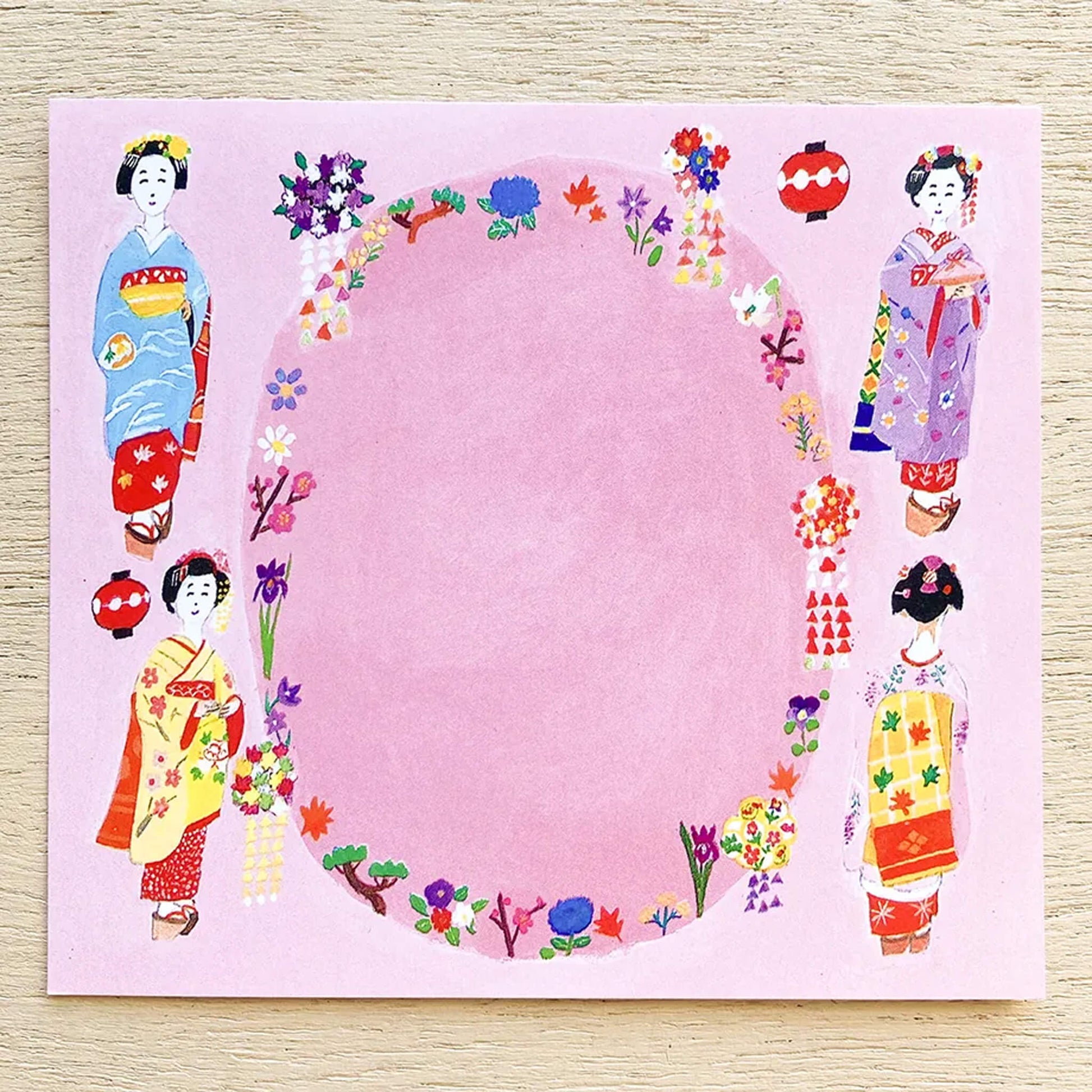 Cozyca Hyogensha Block Memo Pad - Kyoto - Memo Pads