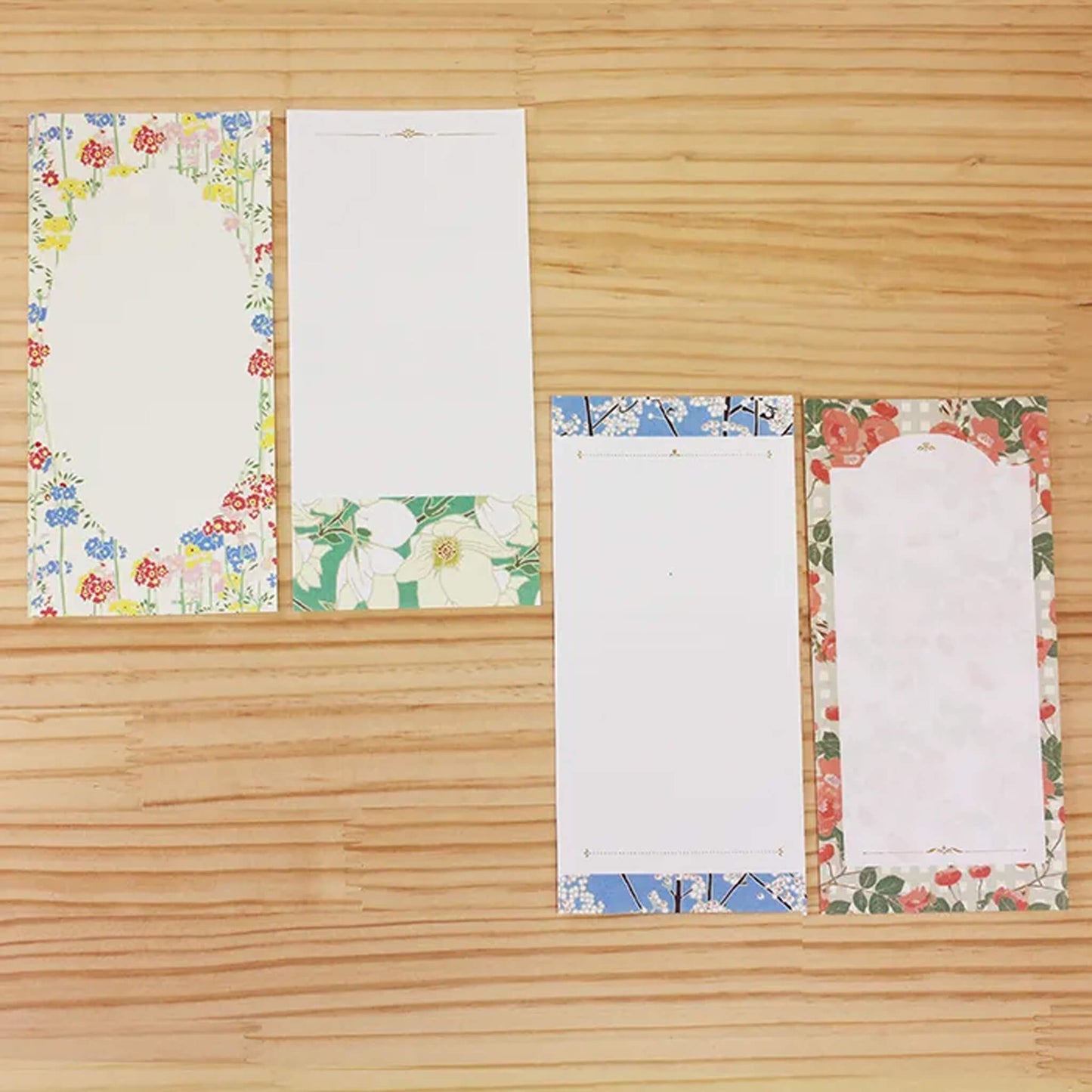 Cozyca Ippitsusen Letter Pad - Primulas - Ippitsusen