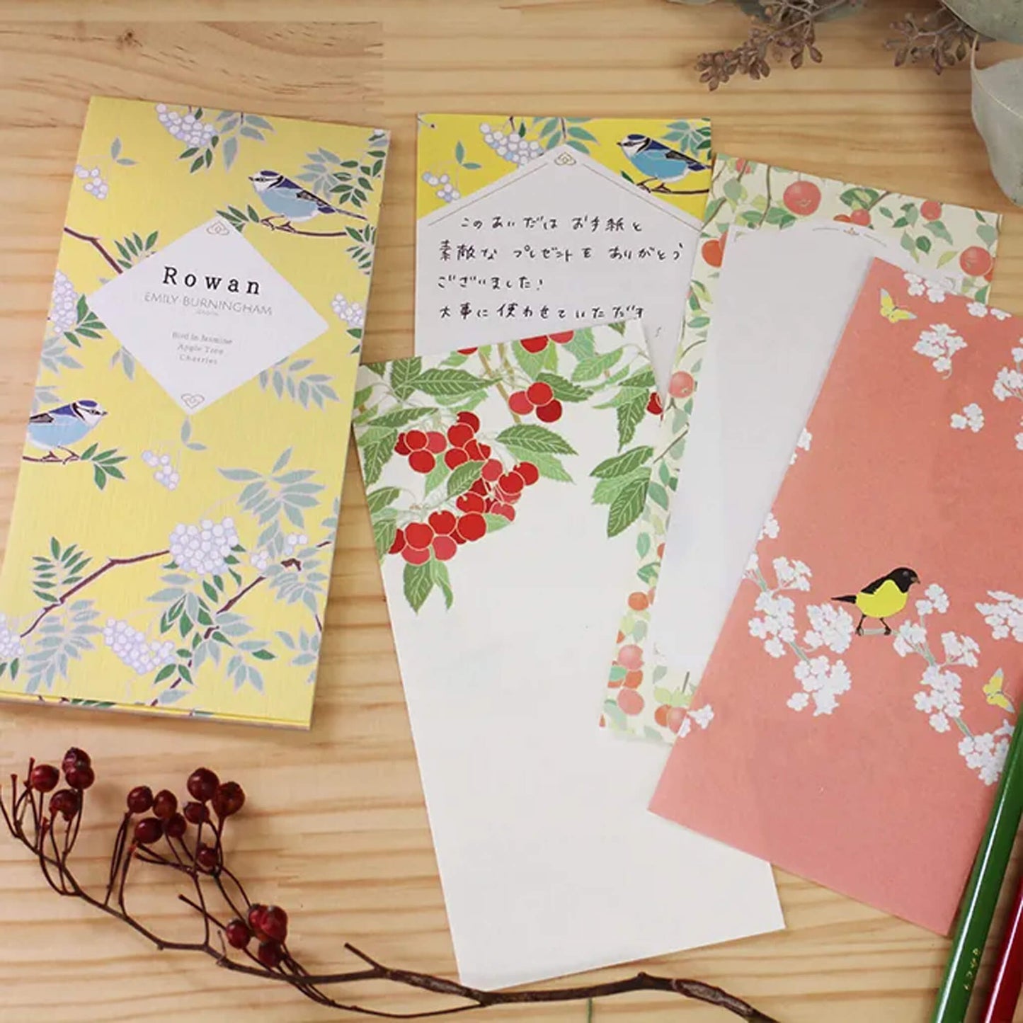Cozyca Ippitsusen Letter Pad - Rowan - Ippitsusen
