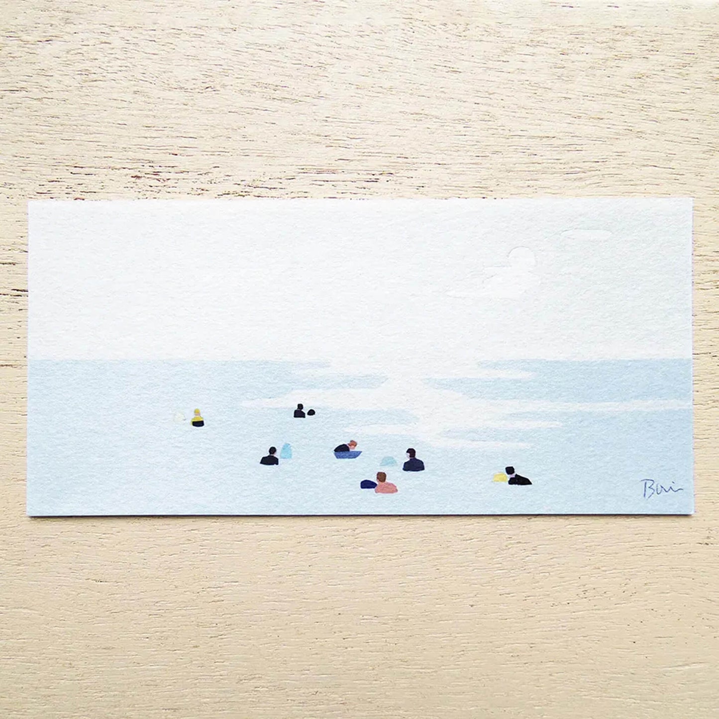 Cozyca Ippitsusen Letter Pad - Seaside - Ippitsusen