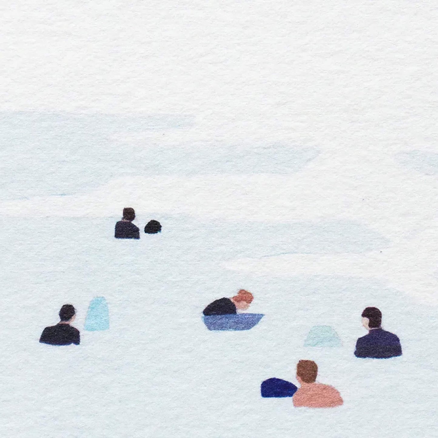 Cozyca Ippitsusen Letter Pad - Seaside - Ippitsusen