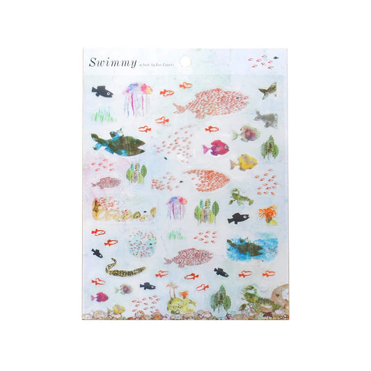 Cozyca Sticker Seal - Swimmy - Sticker Sheets
