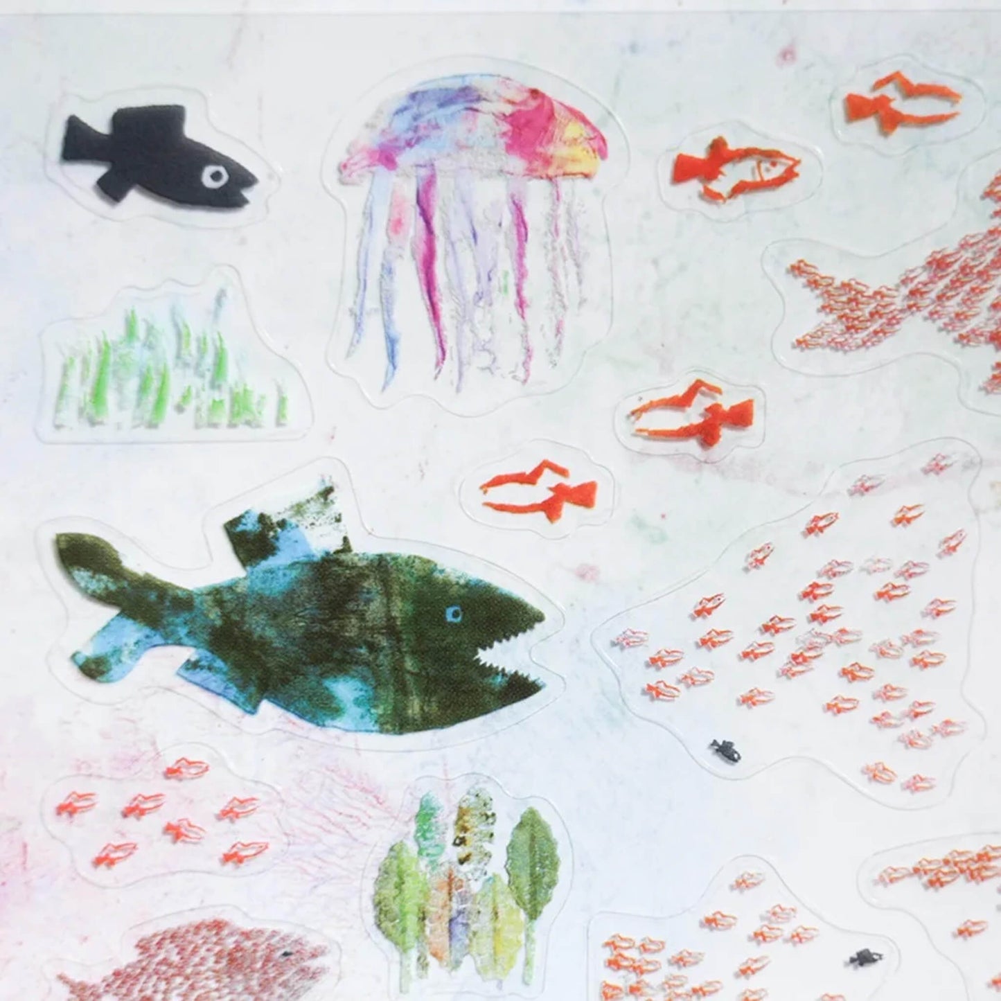 Cozyca Sticker Seal - Swimmy - Sticker Sheets