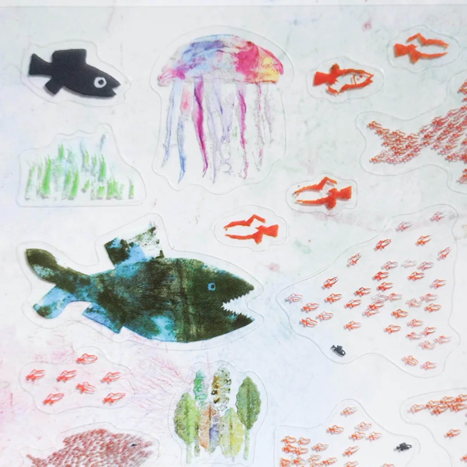 Cozyca Sticker Seal - Swimmy - Sticker Sheets