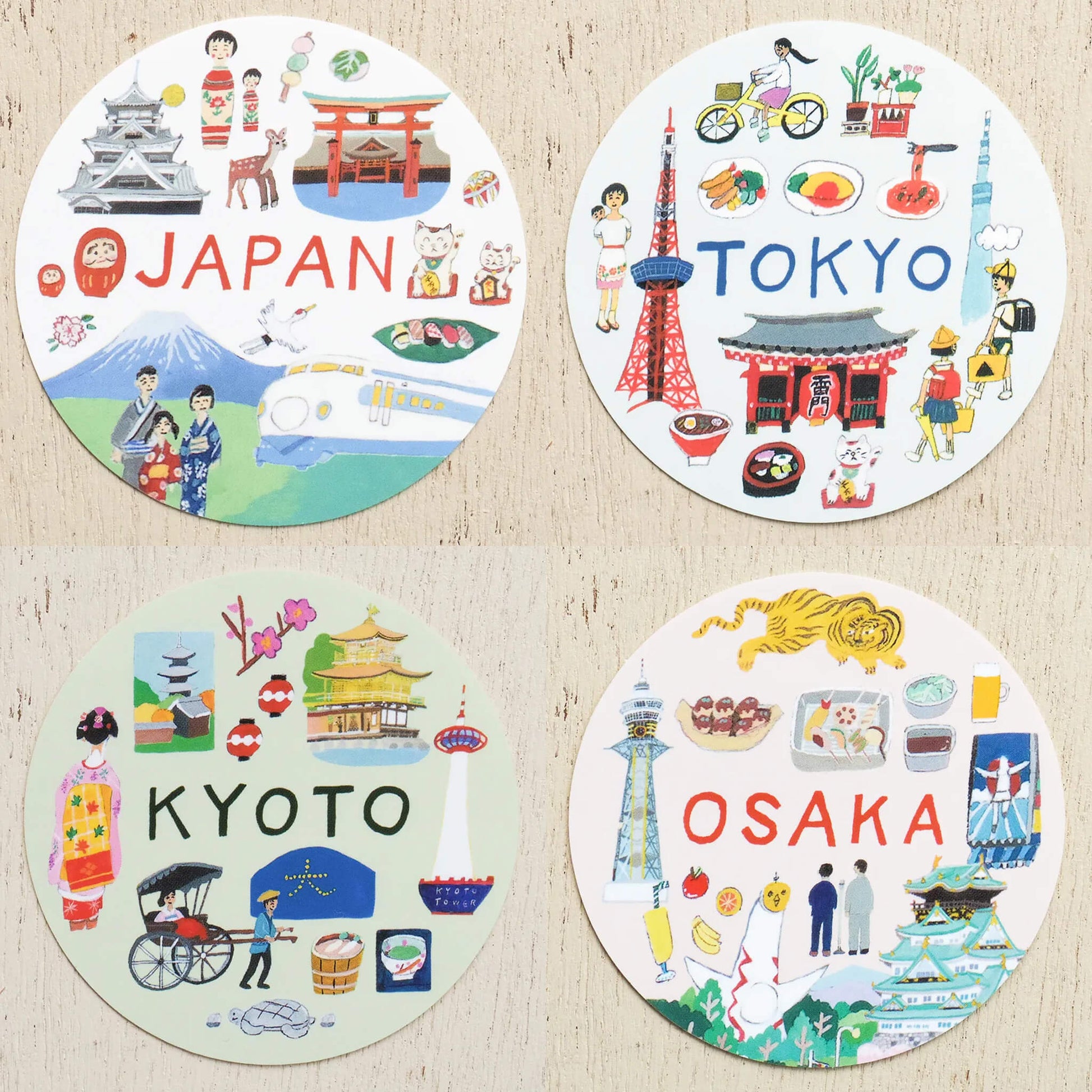 Cozyca Waterproof Sticker - Ai Okino Series - Japan - Flake Stickers