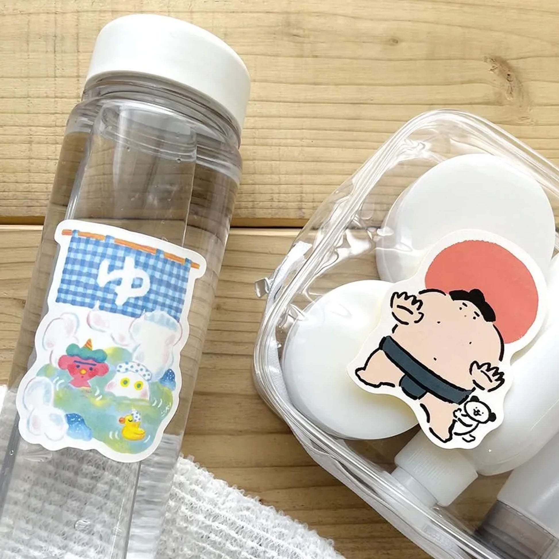 Cozyca Waterproof Sticker - Masao Takahata Series - Maneki Neko - Flake Stickers