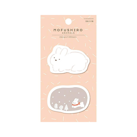 Furukawa Die Cut Sticky Notes Wa - Life 2024 Winter Limited - Rabbit - Sticky Notes