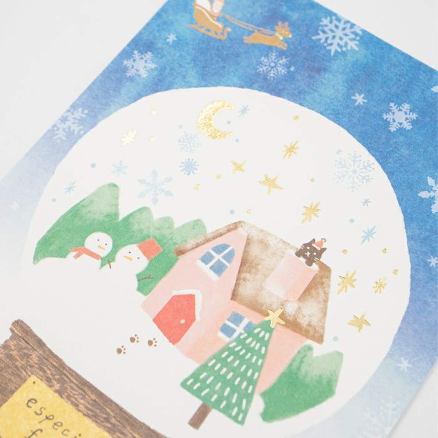 Furukawa Postcard Wa - Life 2024 Winter Limited - Snow Dome - Postcards