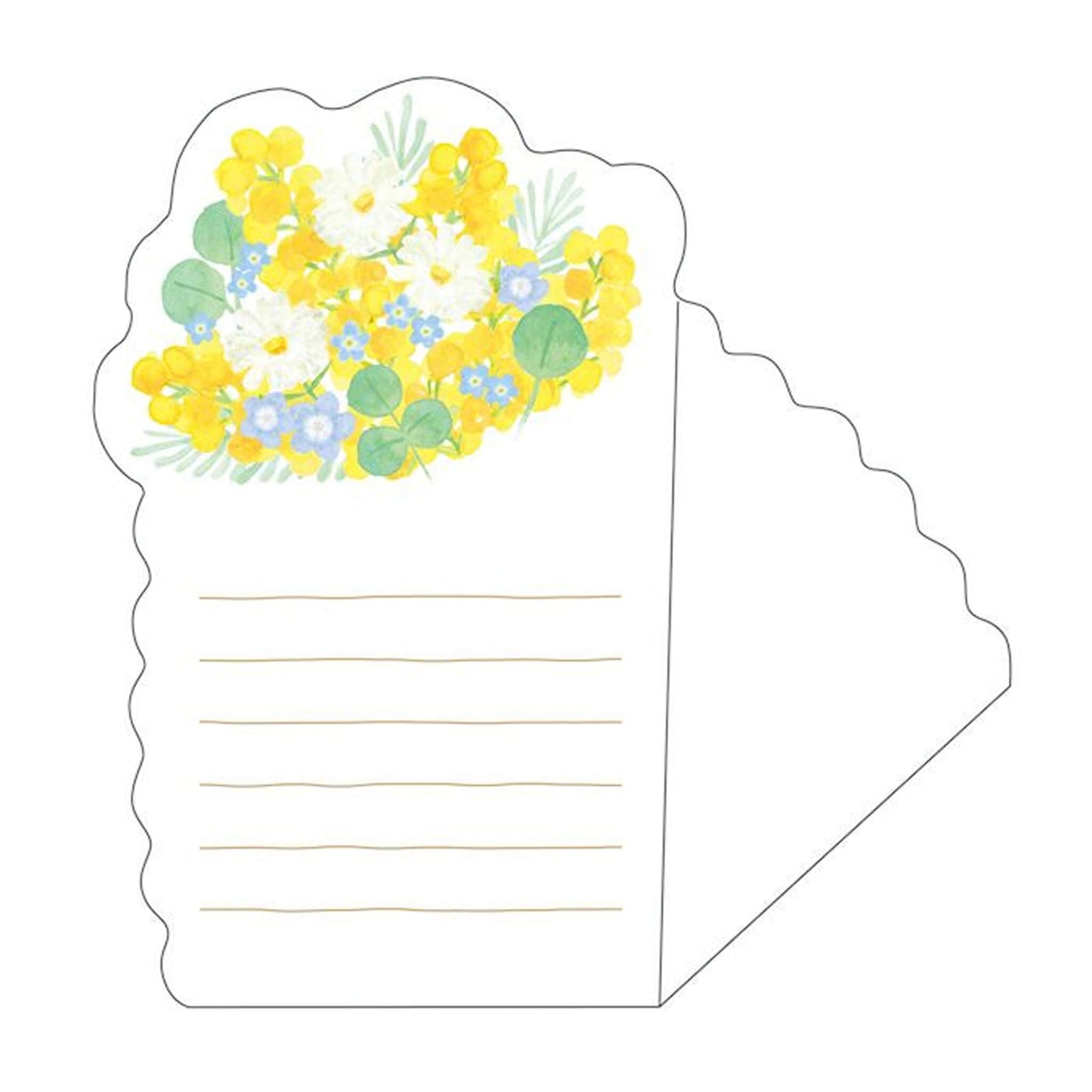 Furukawa Shiko Bouquet Letter Set - Mimosa - Wa - Life Spring 2026 Limited - Letter Paper
