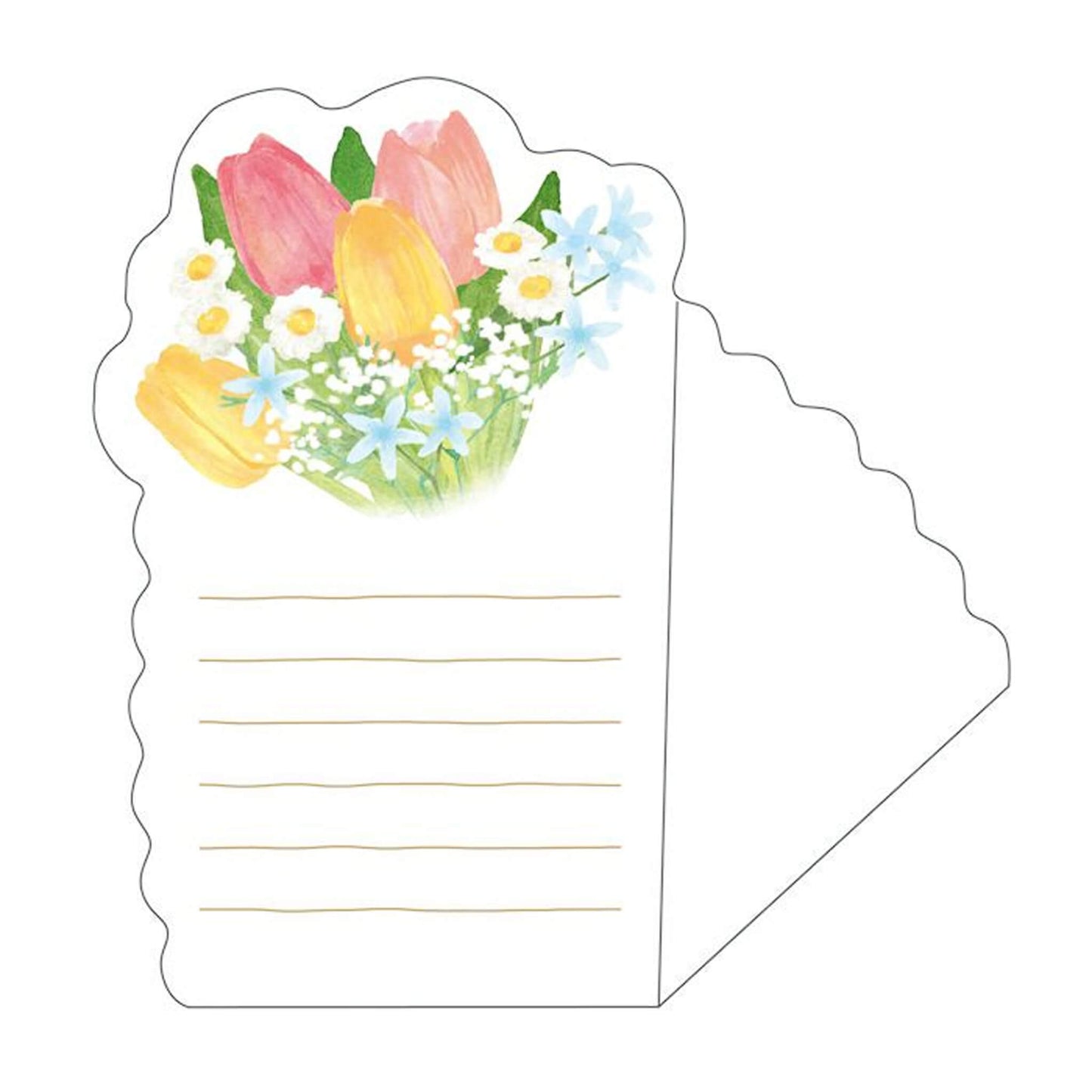 Furukawa Shiko Bouquet Letter Set - Tulip - Wa - Life Spring 2026 Limited - Letter Paper