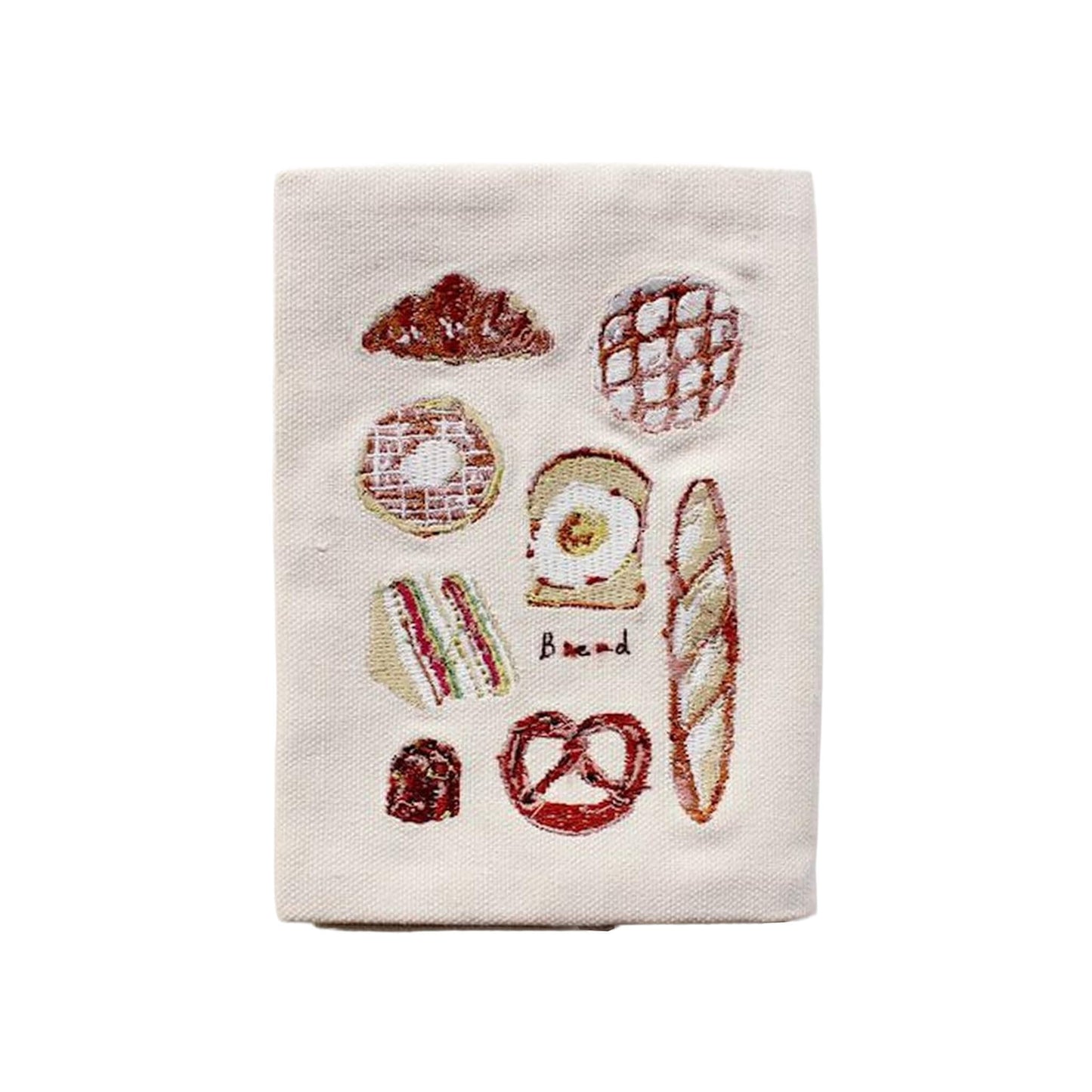 Furukawa Shiko Embroidered Book Cover A6 - Bun - Hontowatashi - Book Covers