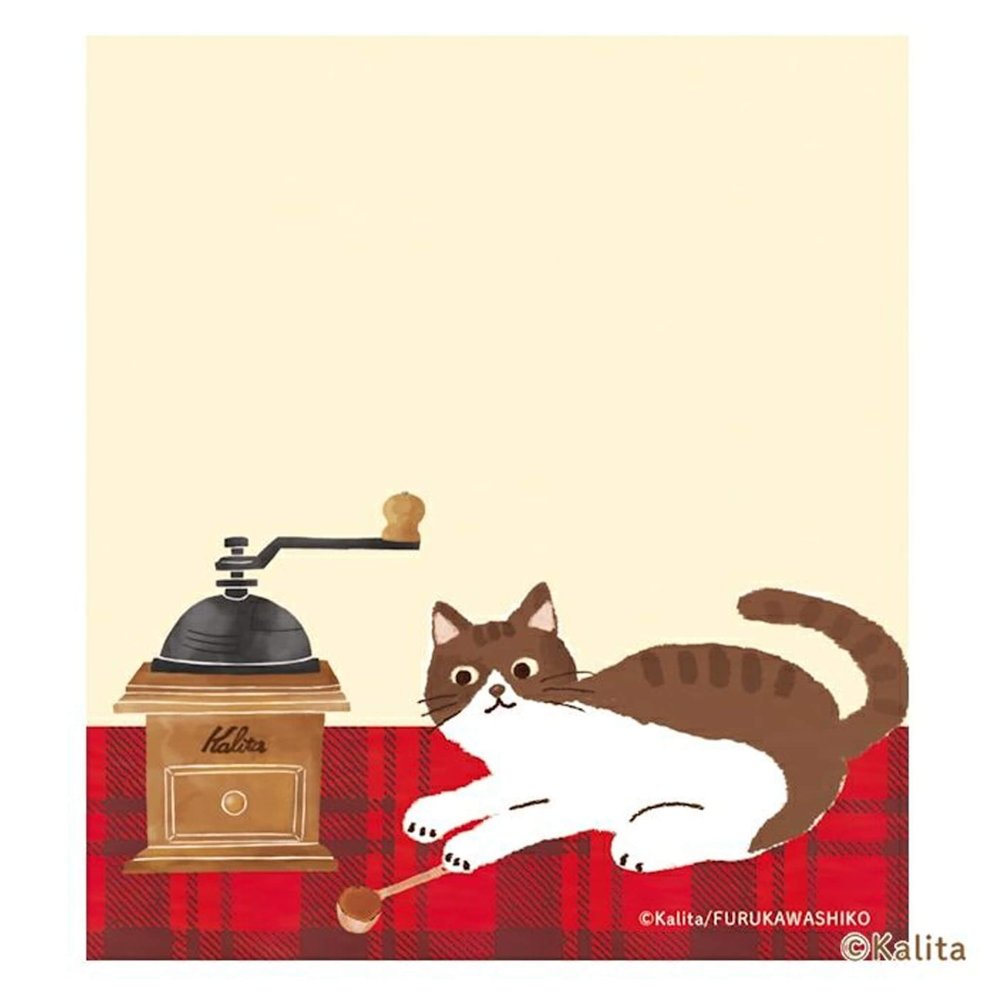 Furukawa Shiko × Kalita Memo Pad - Black Coffee - Memo Pads