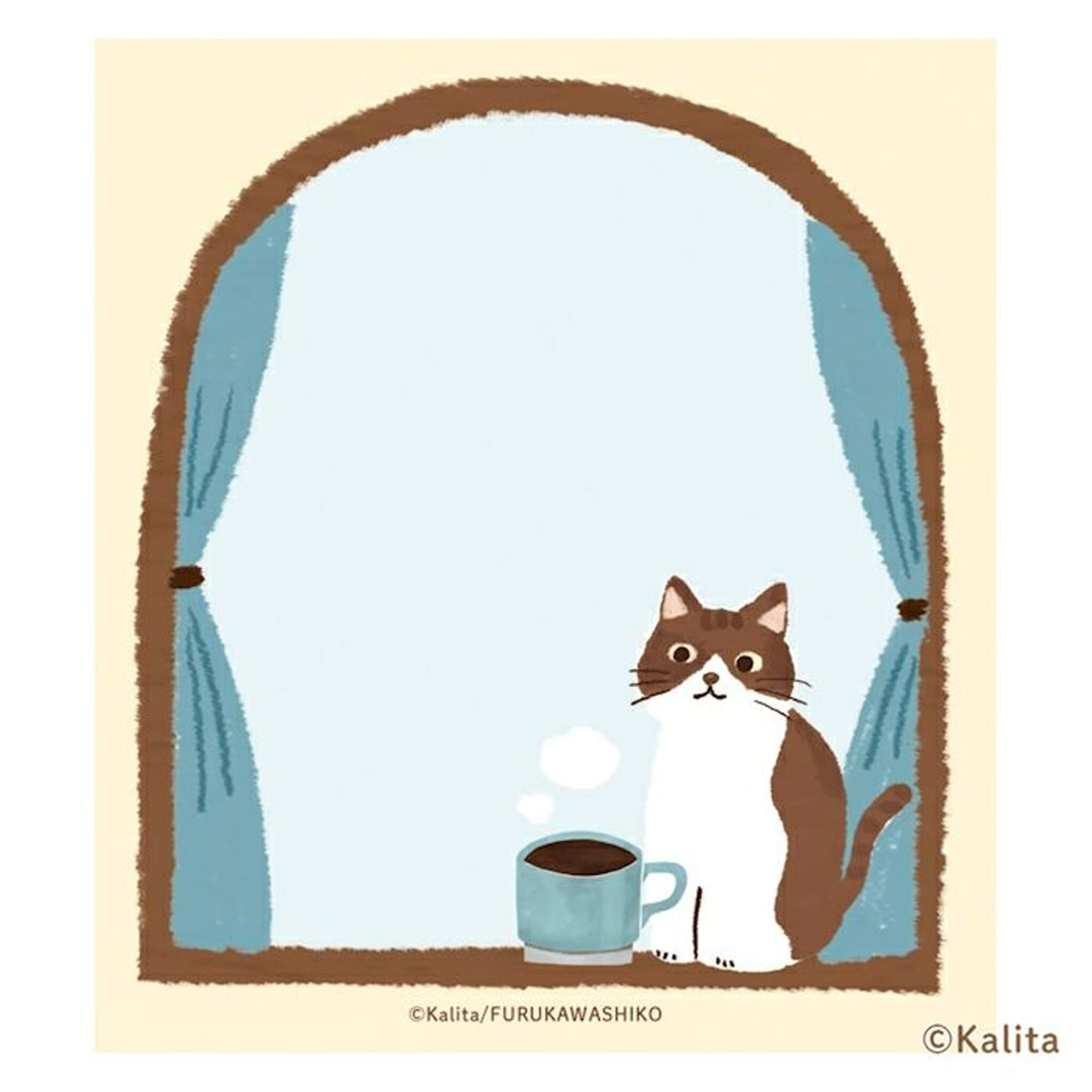 Furukawa Shiko × Kalita Memo Pad - Black Coffee - Memo Pads
