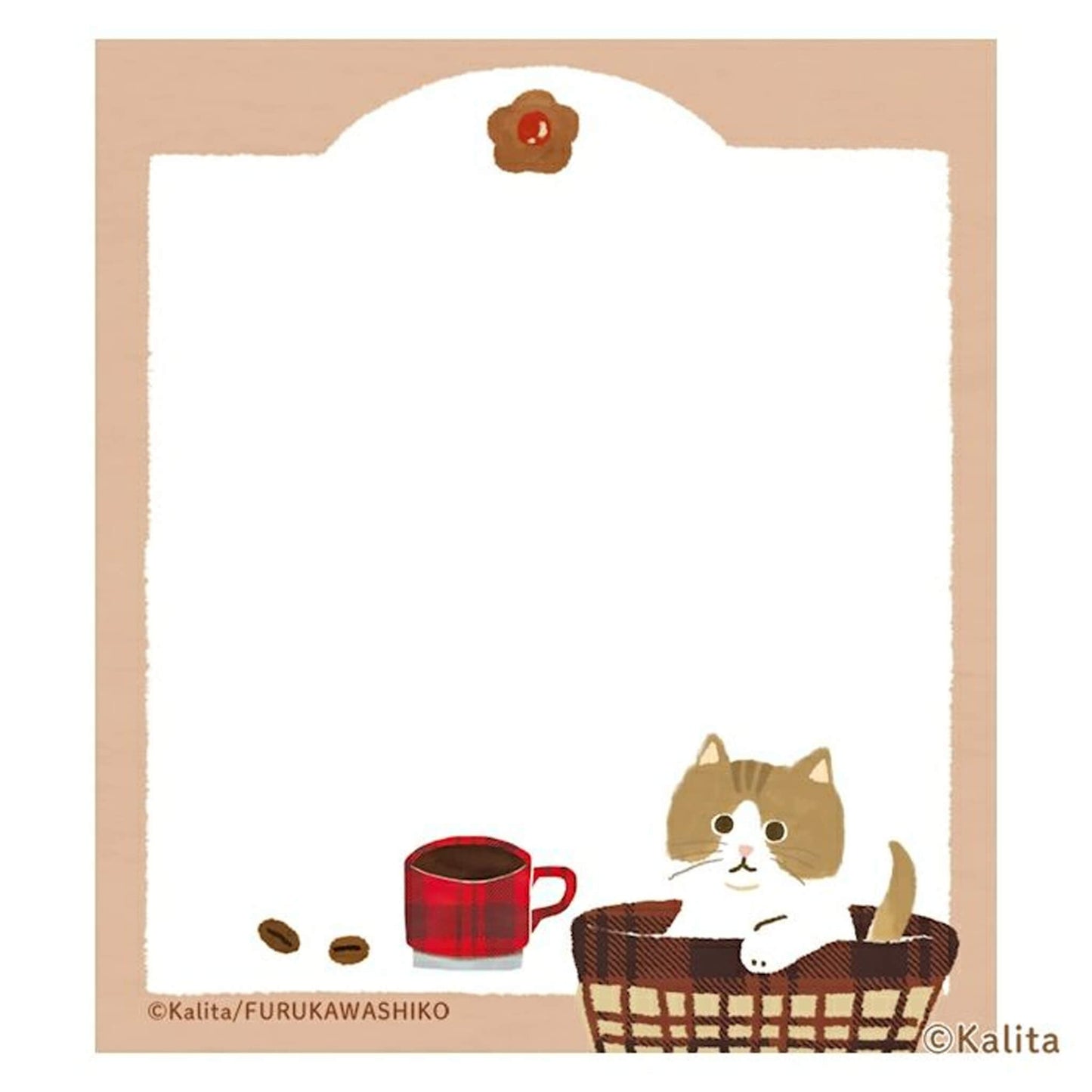 Furukawa Shiko × Kalita Memo Pad - Brown Coffee - Memo Pads