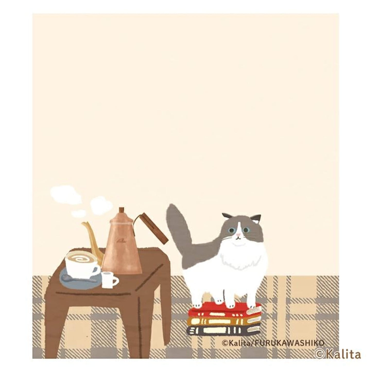 Furukawa Shiko × Kalita Memo Pad - White Coffee - Memo Pads