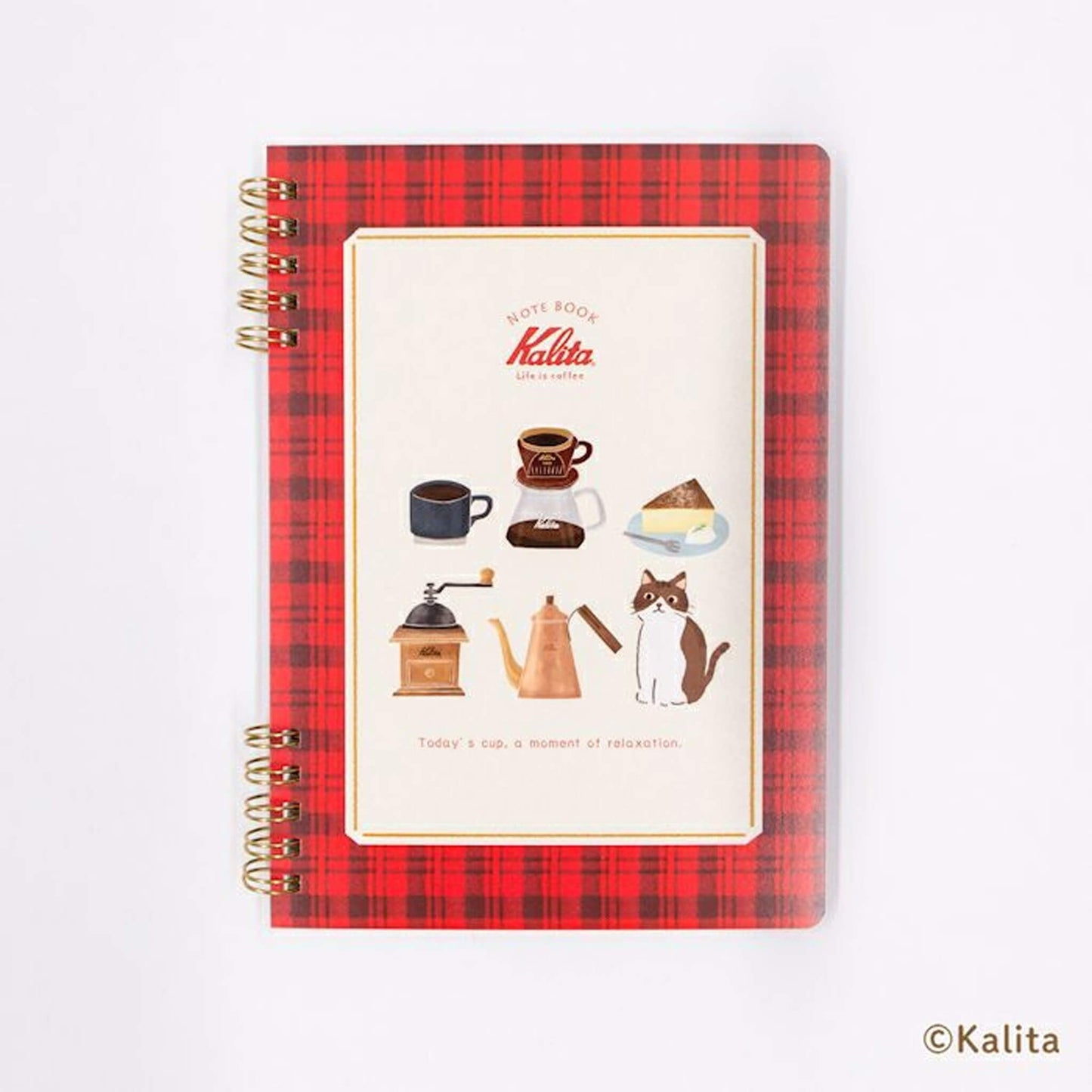 Furukawa Shiko × Kalita Ring Notebook (B6) Design A - Notebooks