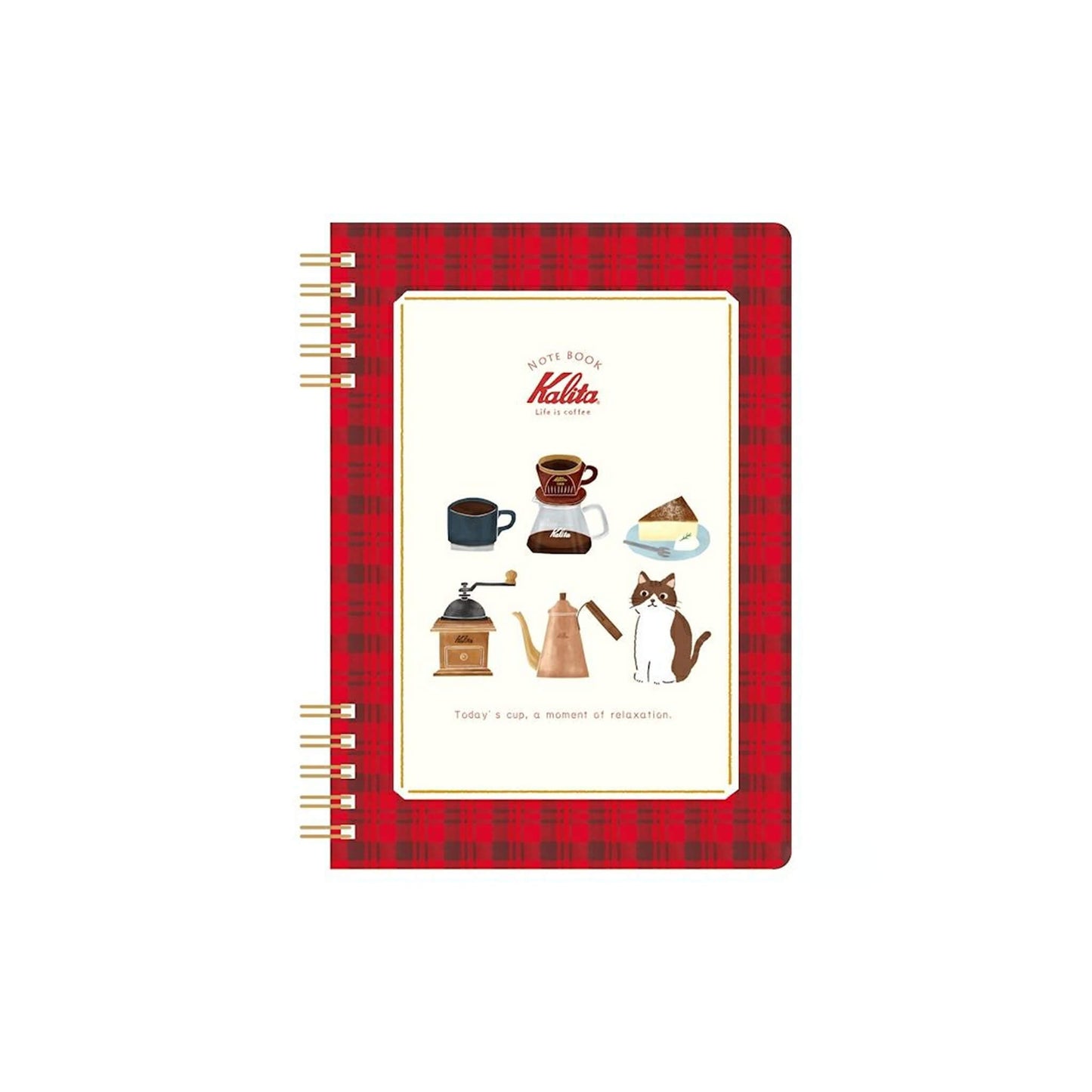 Furukawa Shiko × Kalita Ring Notebook (B6) Design A - Notebooks