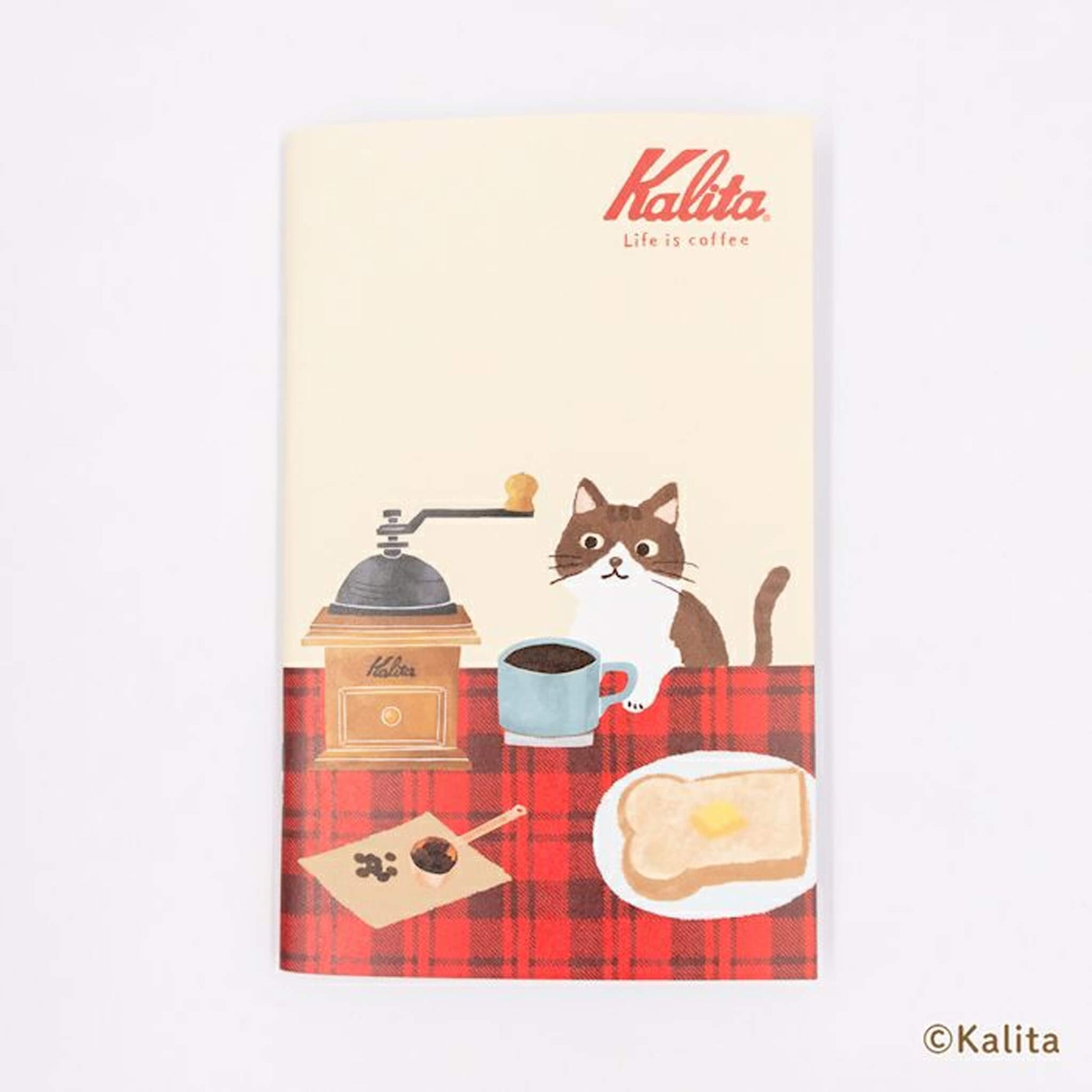 Furukawa Shiko × Kalita Saddle - Stitch Notebook (B6) - Black Coffee - Notebooks