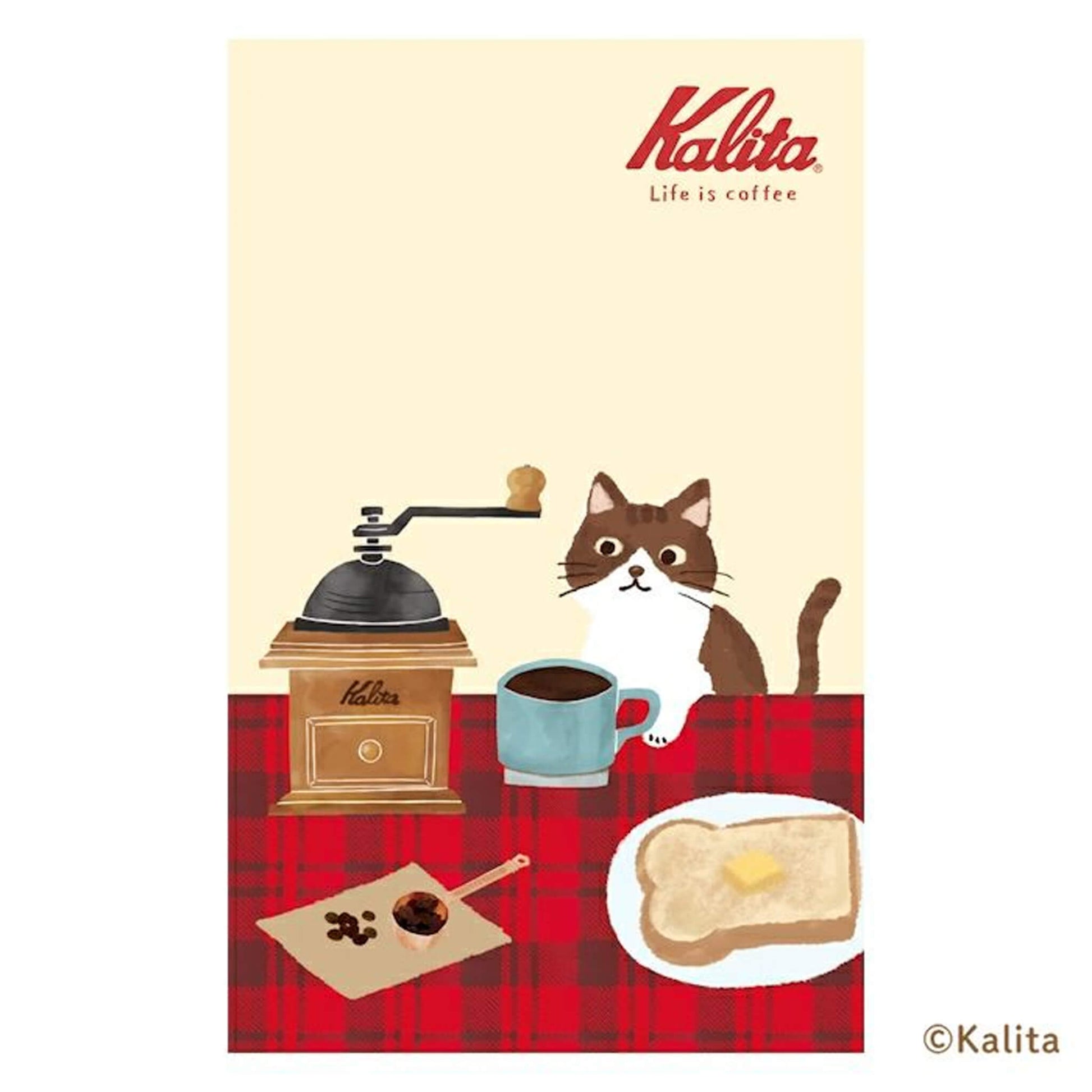 Furukawa Shiko × Kalita Saddle - Stitch Notebook (B6) - Black Coffee - Notebooks