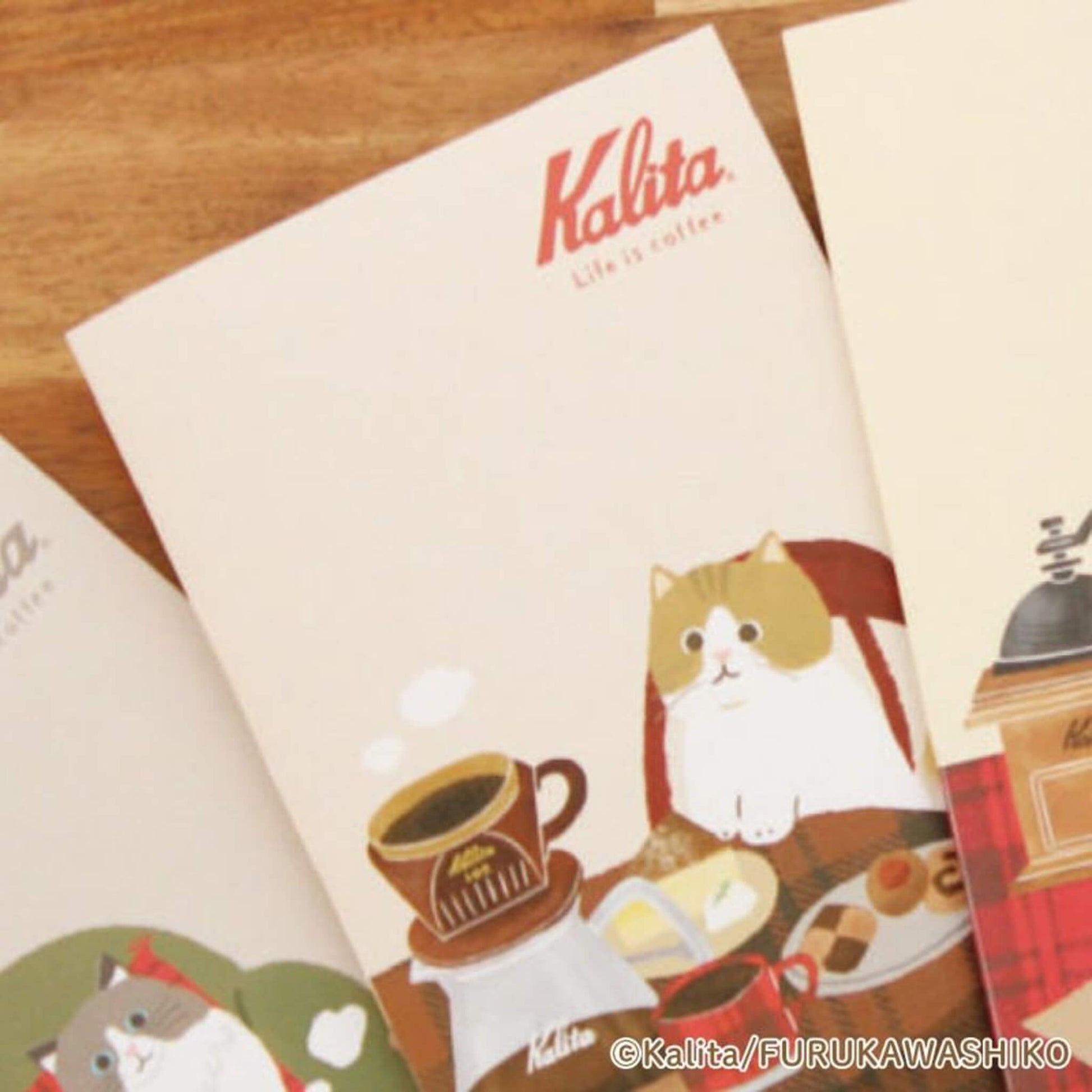 Furukawa Shiko × Kalita Saddle - Stitch Notebook (B6) - Brown Coffee - Notebooks