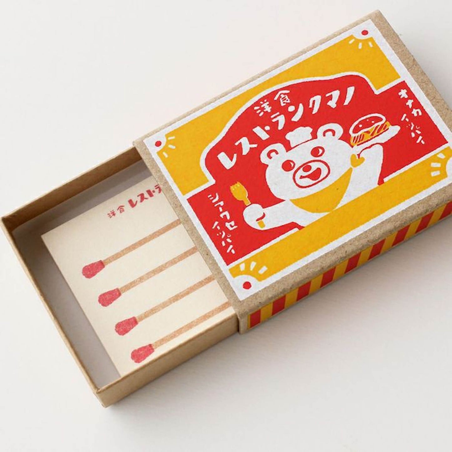 Furukawa Shiko Matchbox Memo - Restaurant Kumano - Memo Pads