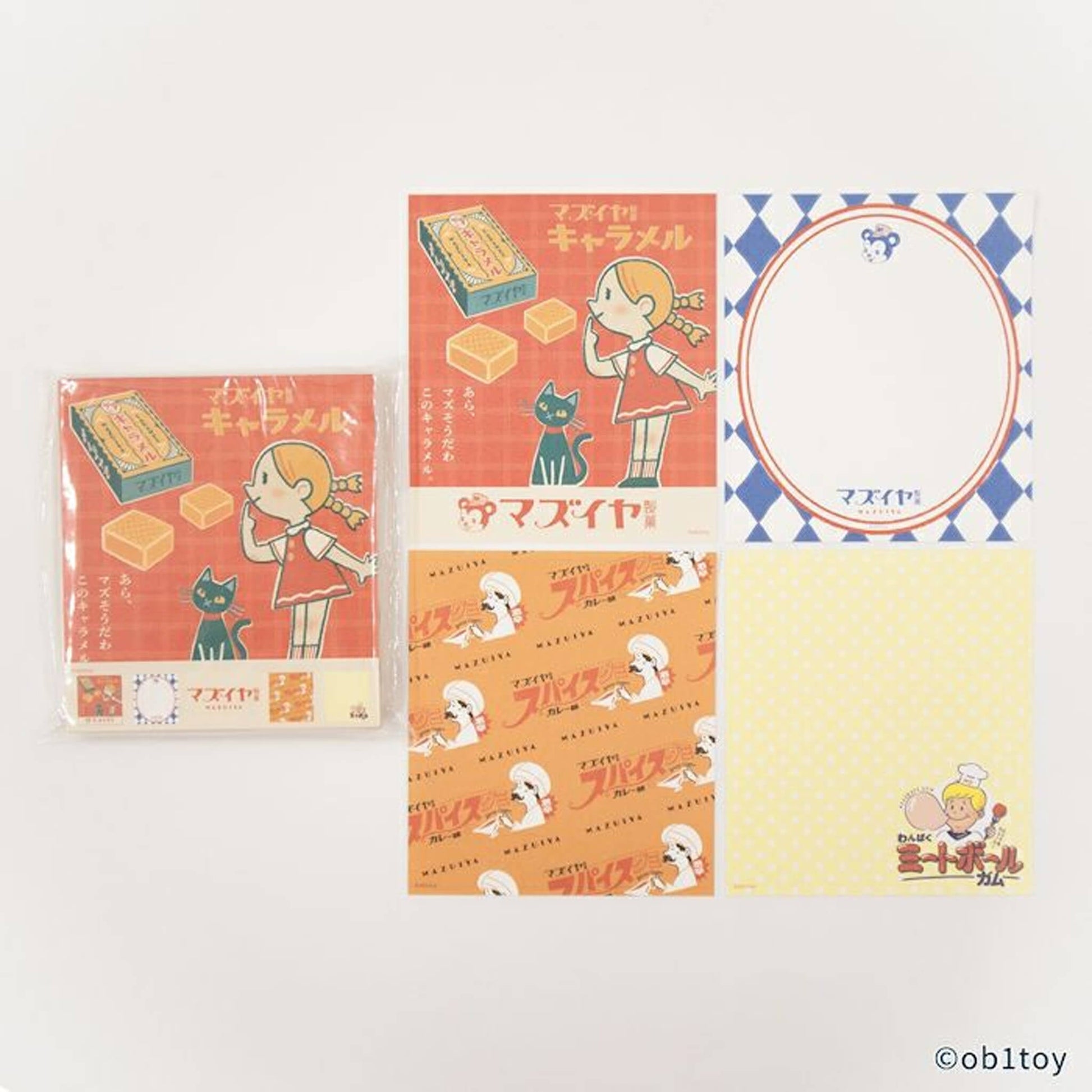 Furukawa Shiko × ob1toy Memo Pad - Mazuiya Seika Limited - Memo Pads