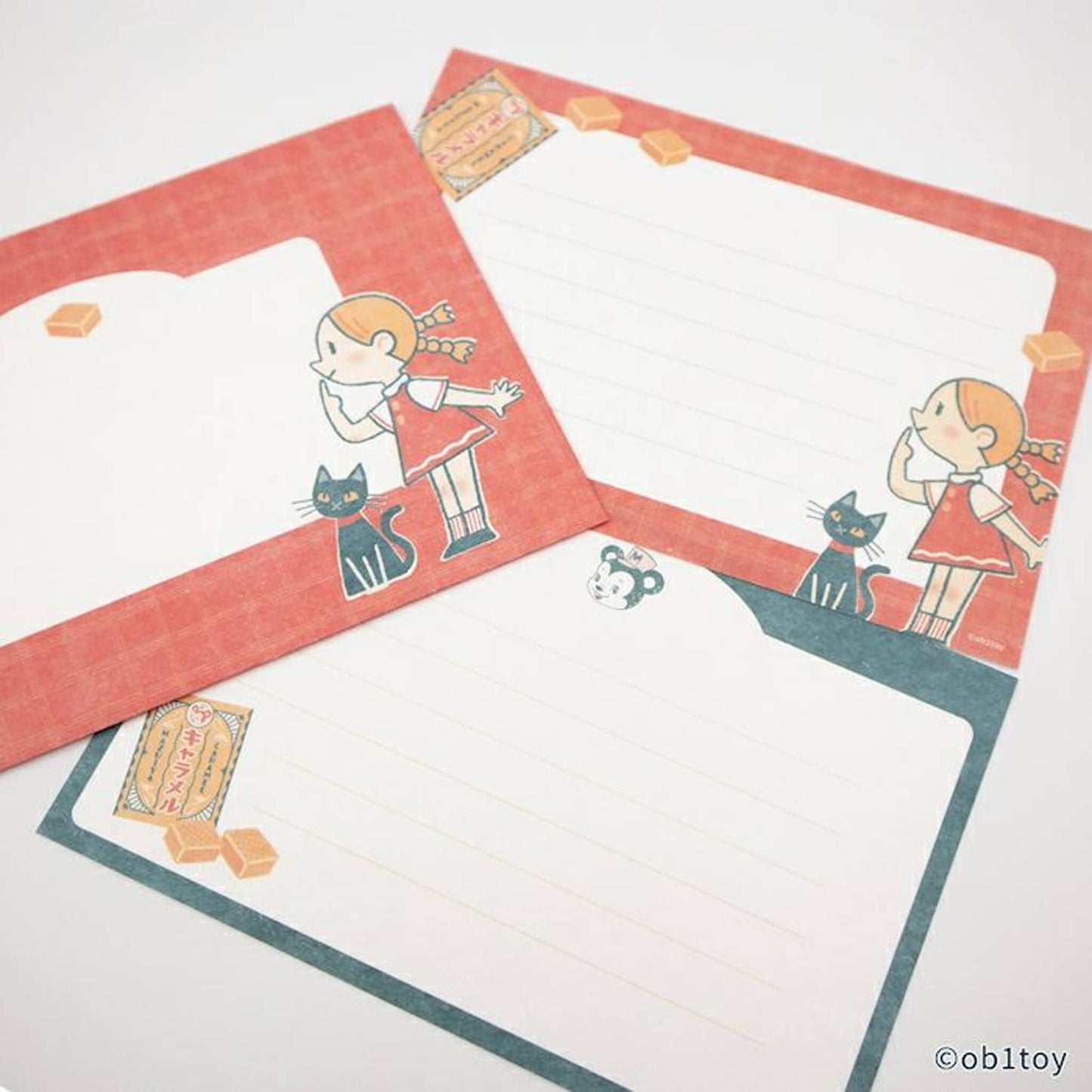 Furukawa Shiko × ob1toy Mini Letter Set - Mazuiya Seika Limited - Mini Letter Writing Sets