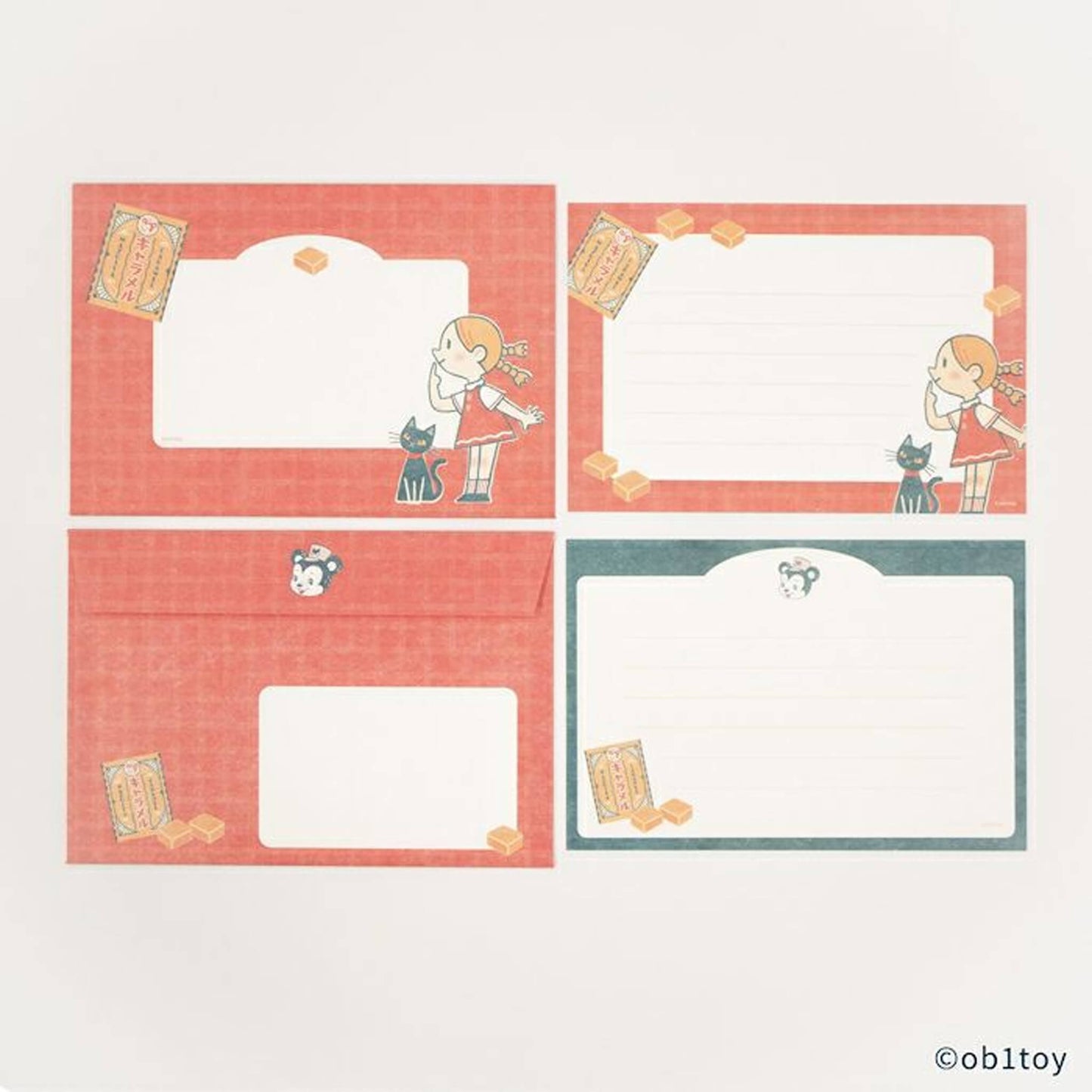 Furukawa Shiko × ob1toy Mini Letter Set - Mazuiya Seika Limited - Mini Letter Writing Sets