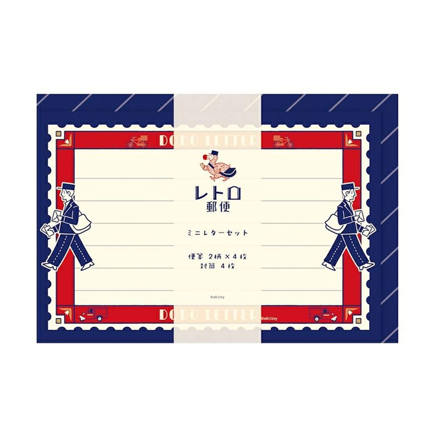 Furukawa Shiko × ob1toy Mini Letter Set - Retro Post Limited - Mini Letter Writing Sets