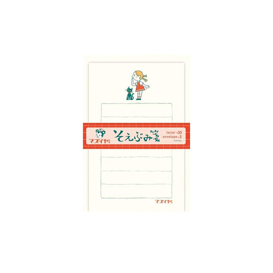 Furukawa Shiko × ob1toy Soebumi - sen Mini Letter Writing Set - Mazuiya Seika Limited - Mini Letter Writing Sets